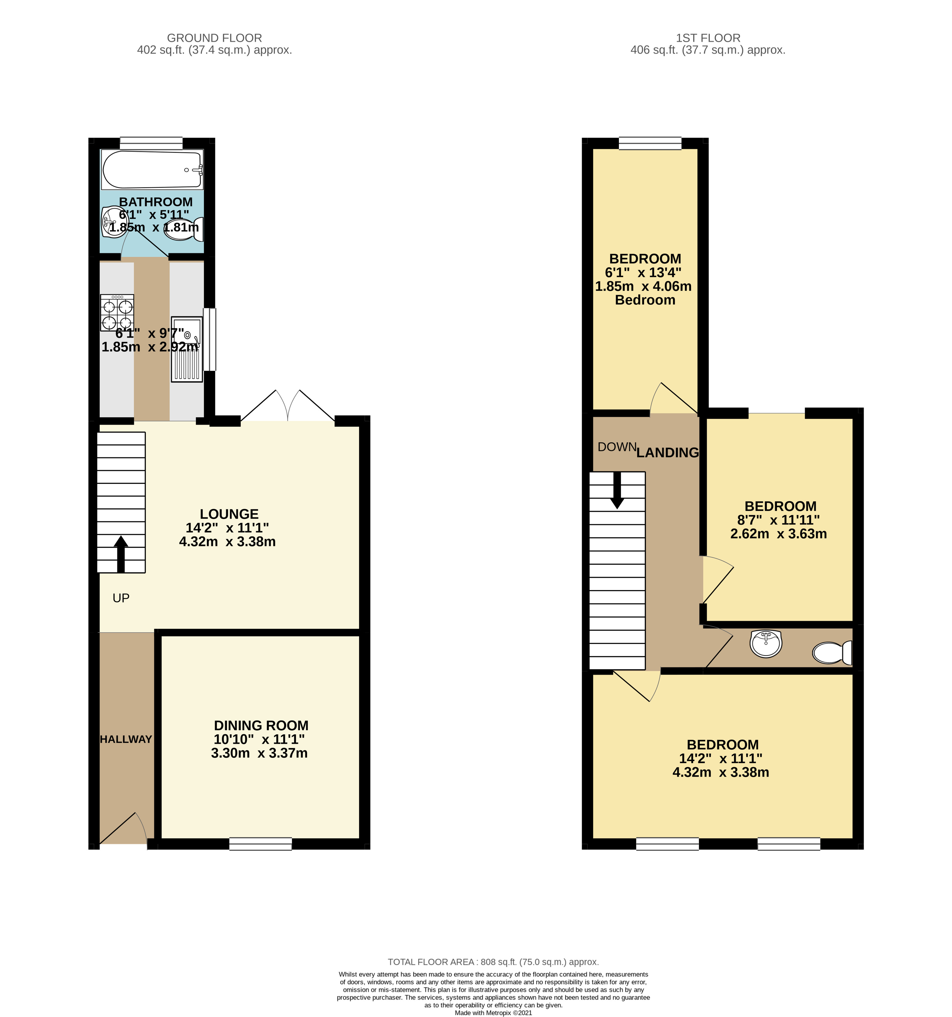 De Beauvoir Road, Reading, Berkshire RG1, 3 bedroom terraced house for