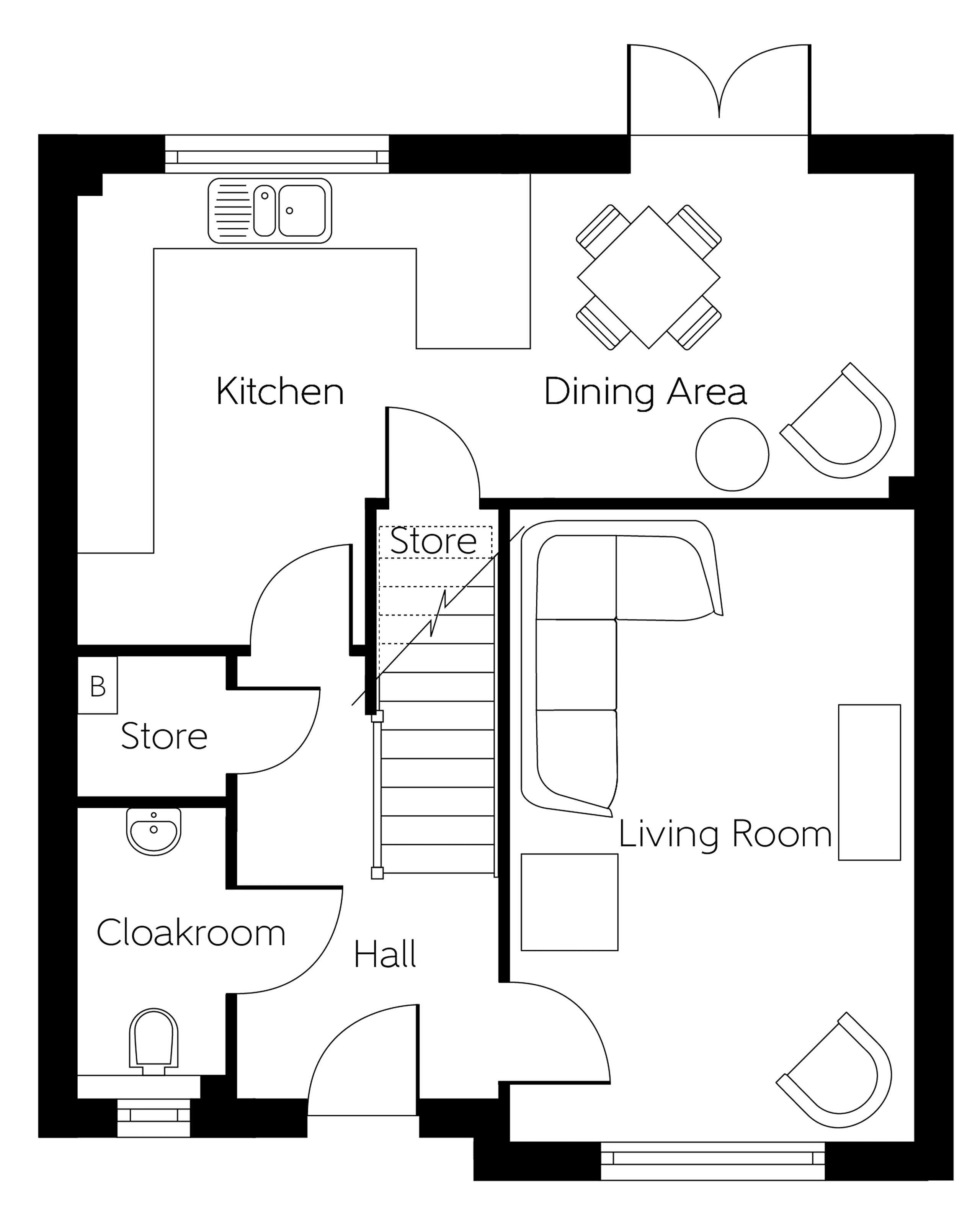 256, Newhouse Road, East Kilbride floorplan