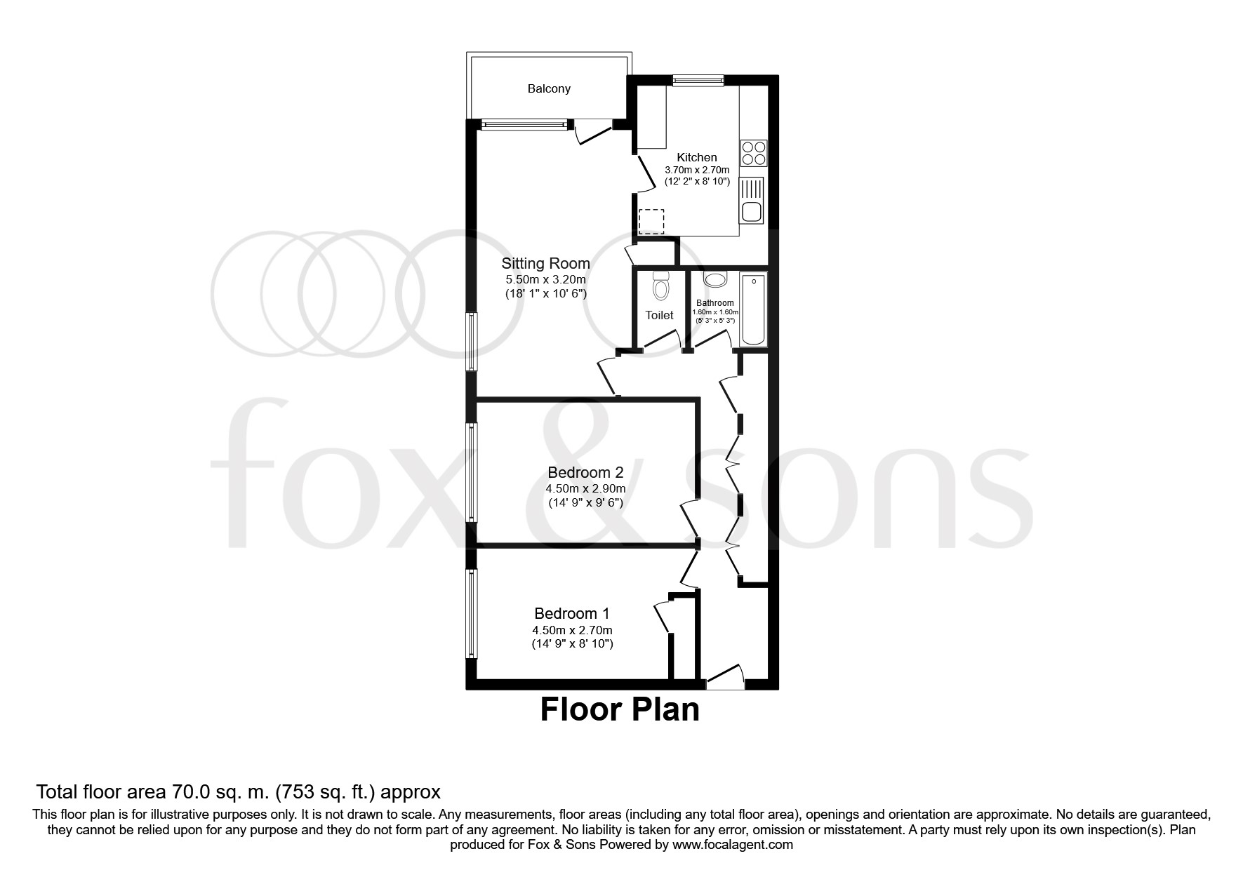 2 Bedrooms Flat for sale in Swanborough Drive, Brighton BN2