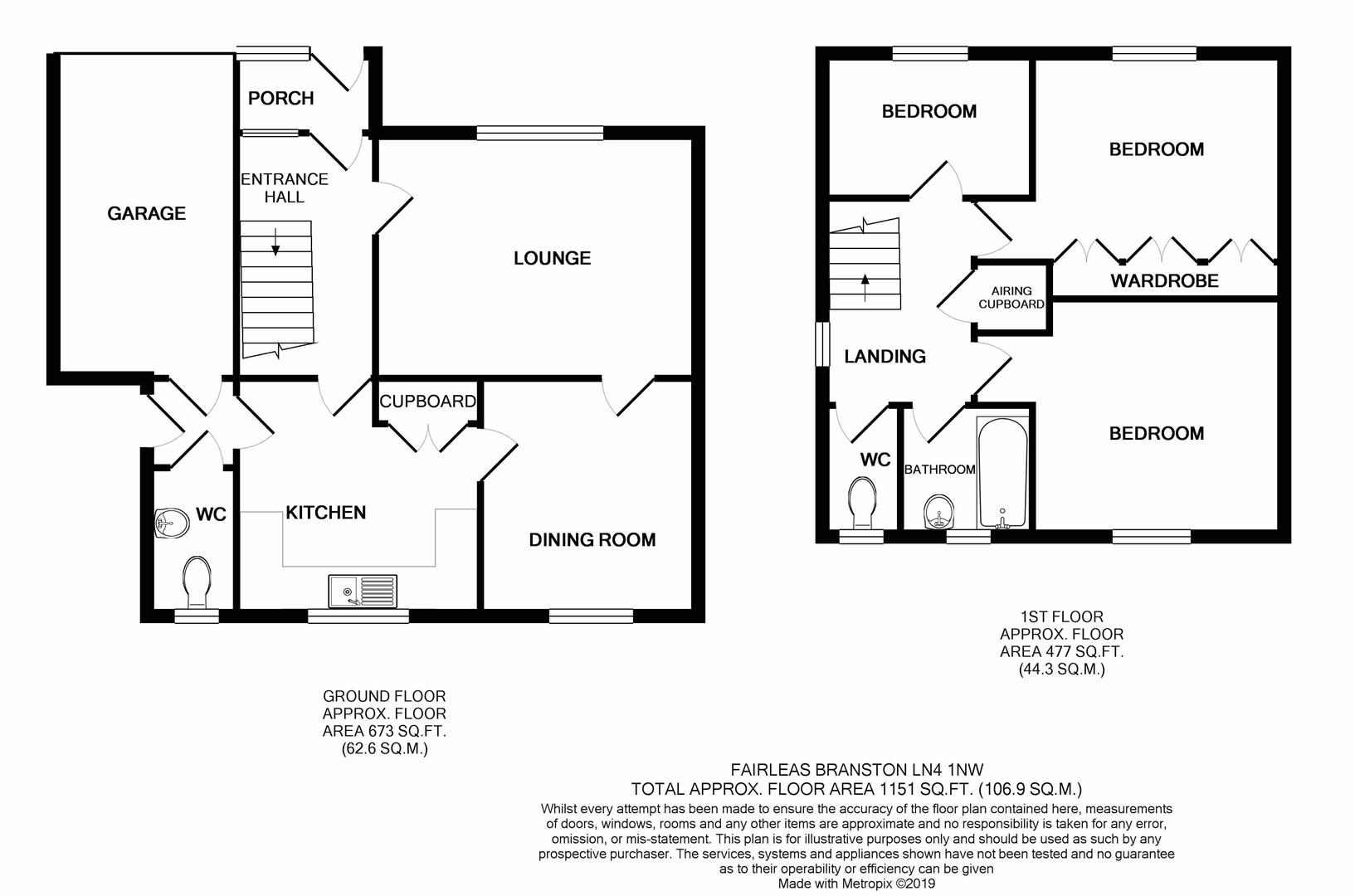 3 Bedrooms Detached house for sale in Fairleas, Branston, Lincoln LN4