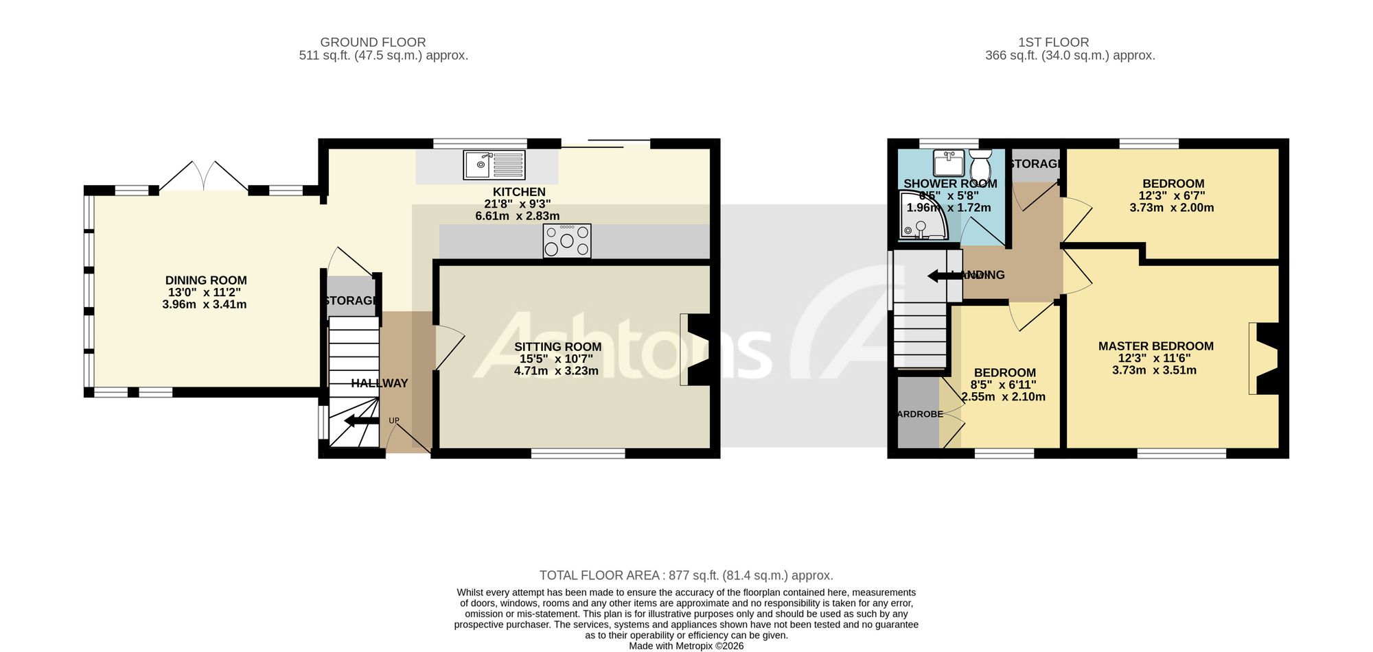 7 Kentmere Place, Warrington floorplan