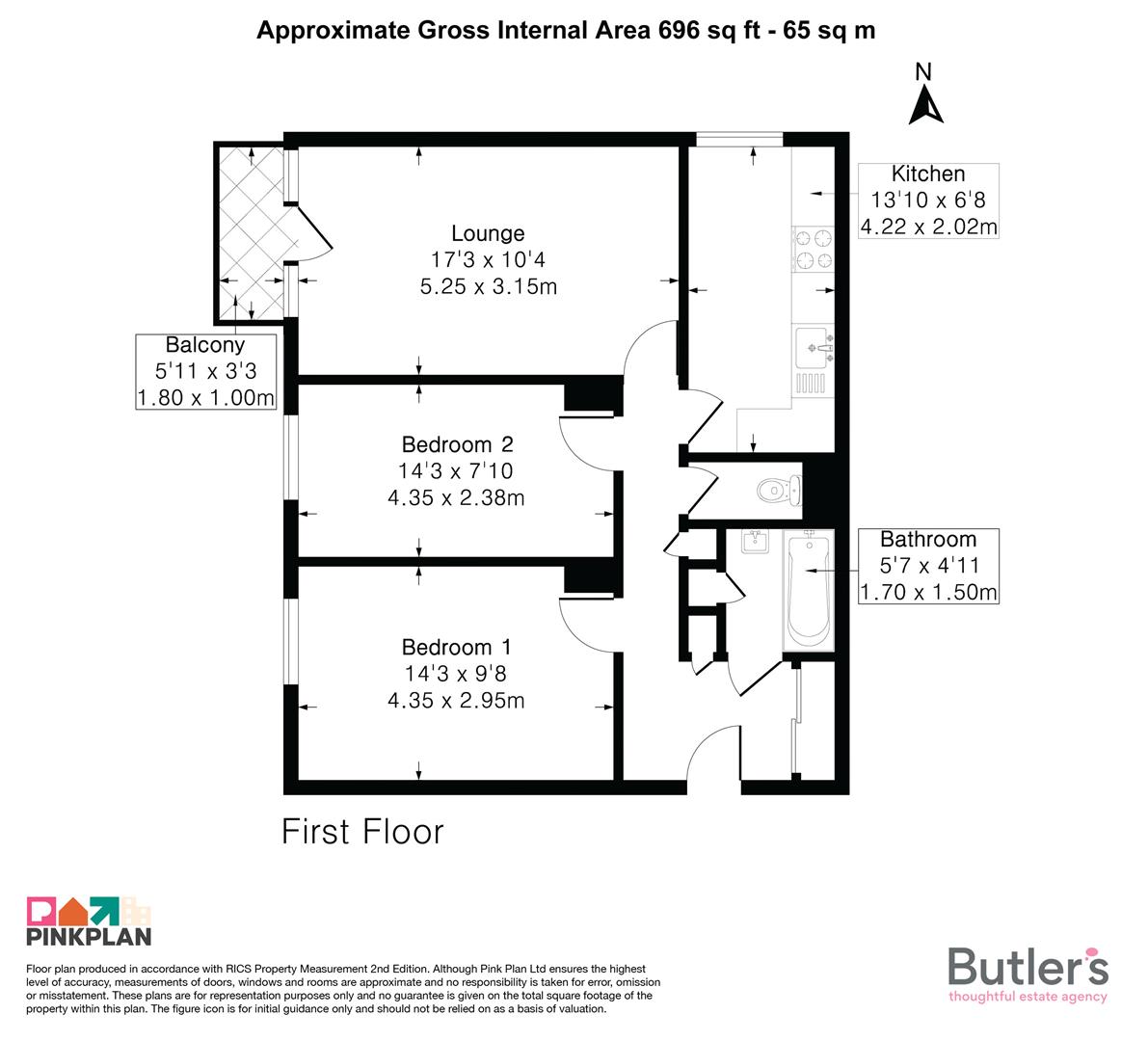7, Carew Court, Basinghall Gardens, Sutton floorplan