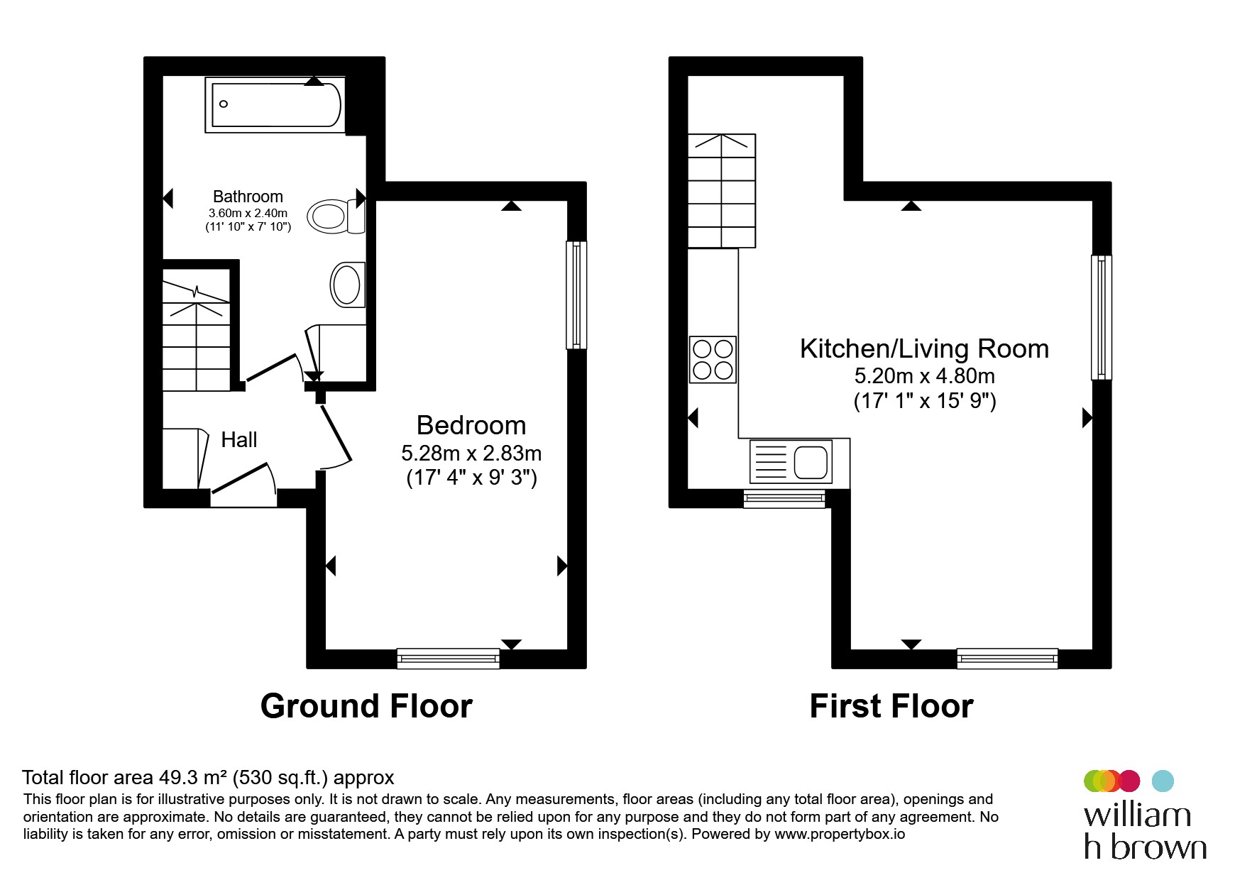 1, Burford Mews, Hoddesdon floorplan