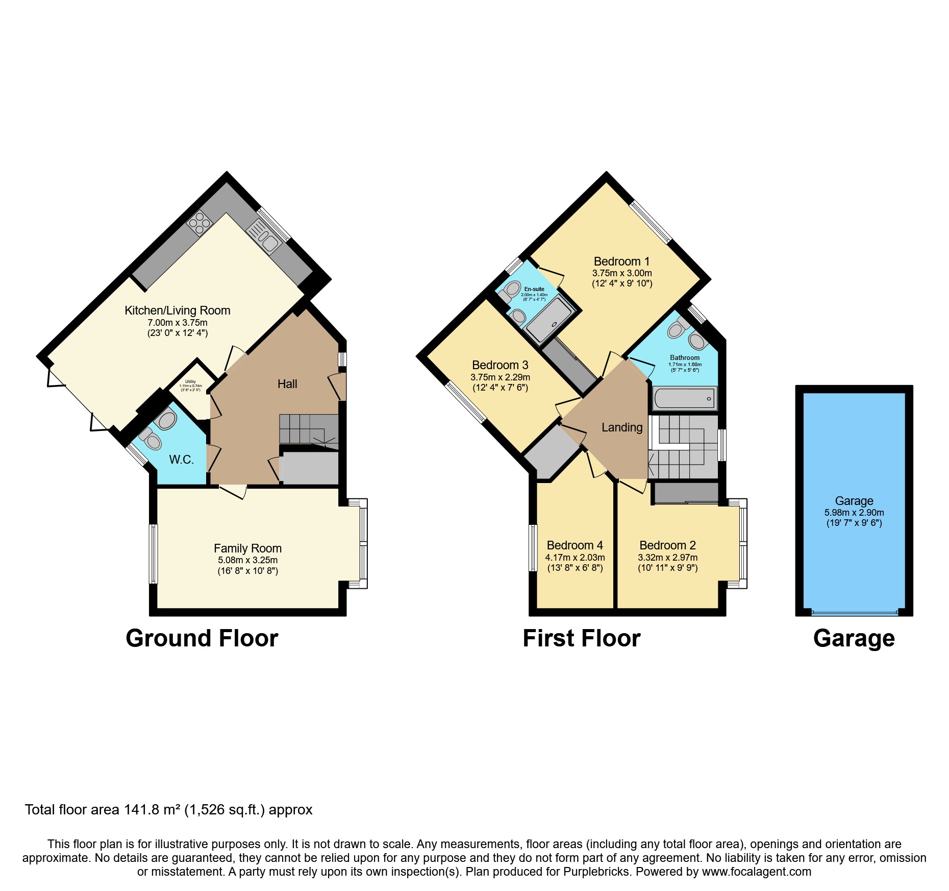 26, Shilling Road, Mansfield floorplan
