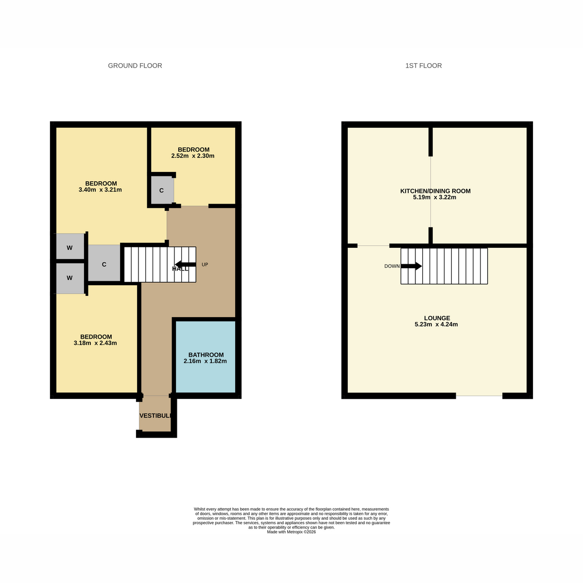 22, Rosebank Place, Dundee floorplan