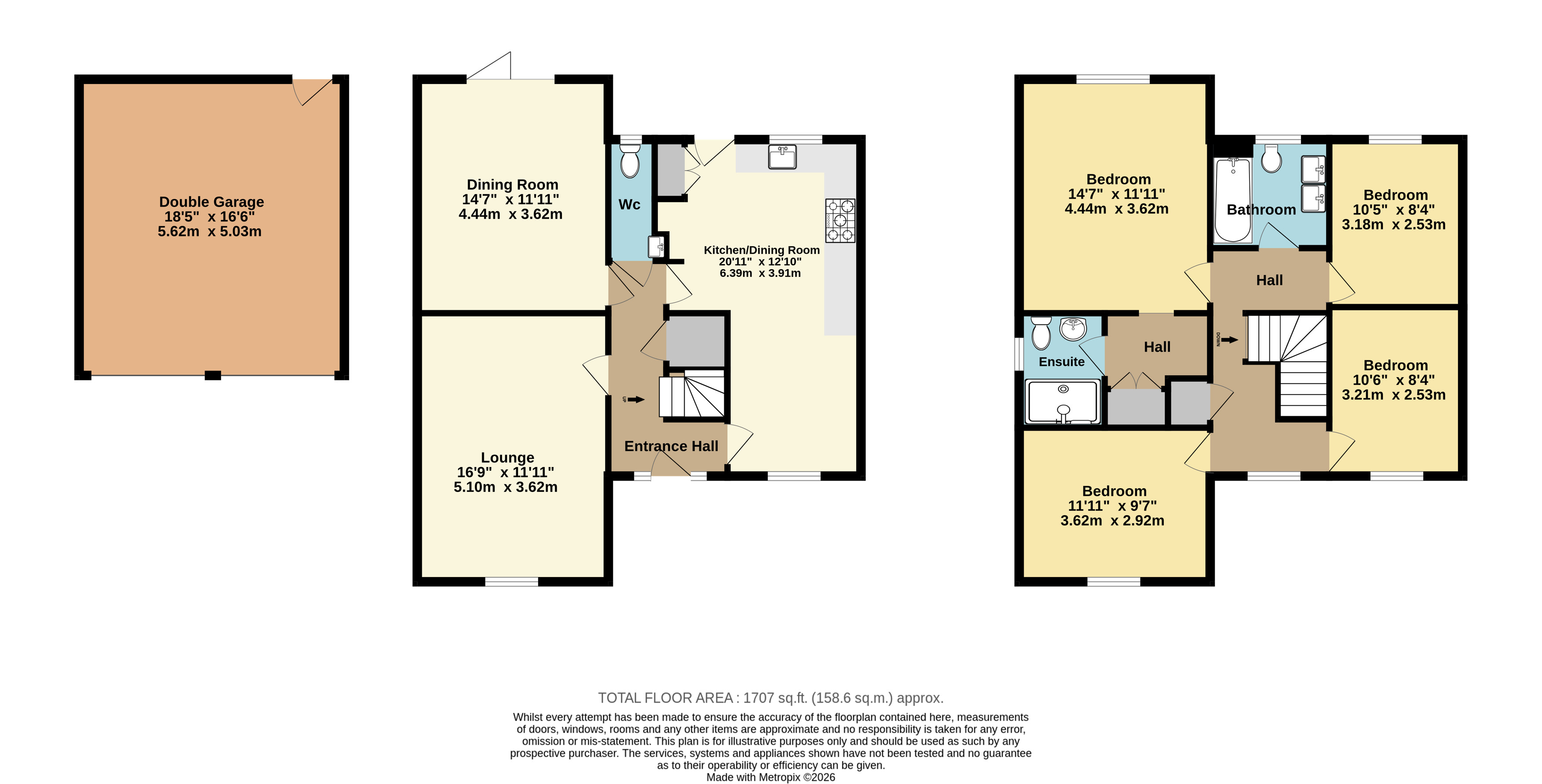 8, Major Close, Kent floorplan