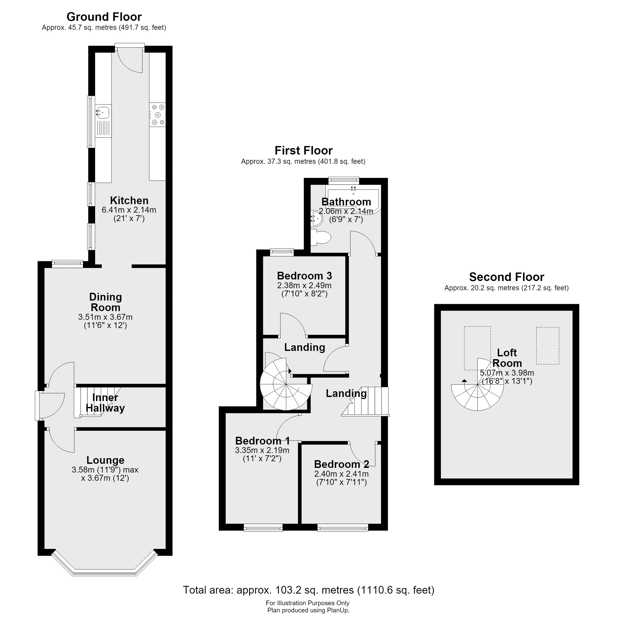 19, Elder Street, Lincoln floorplan