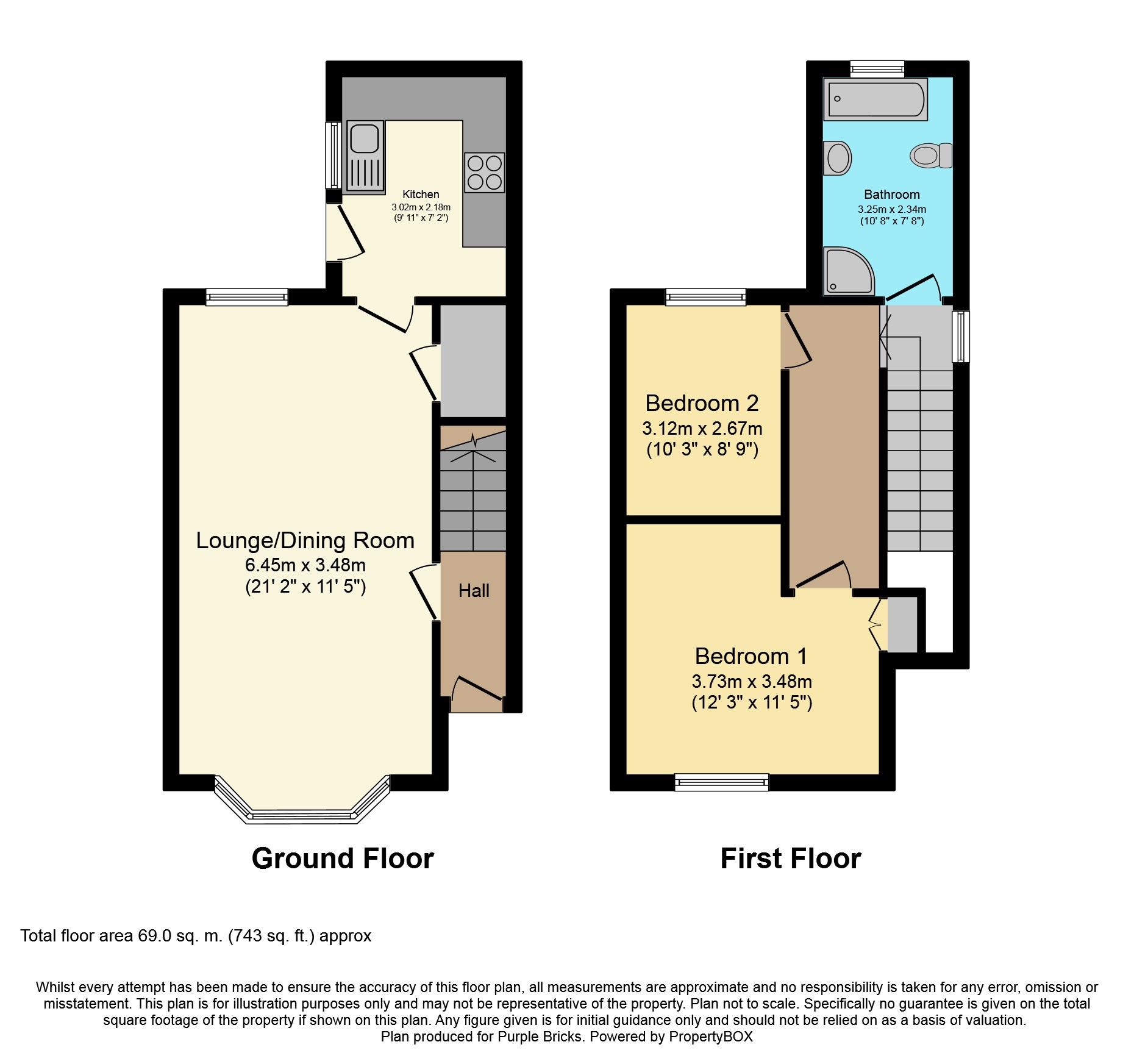 2 bed semidetached house for sale in Coleshill Road, Water Orton