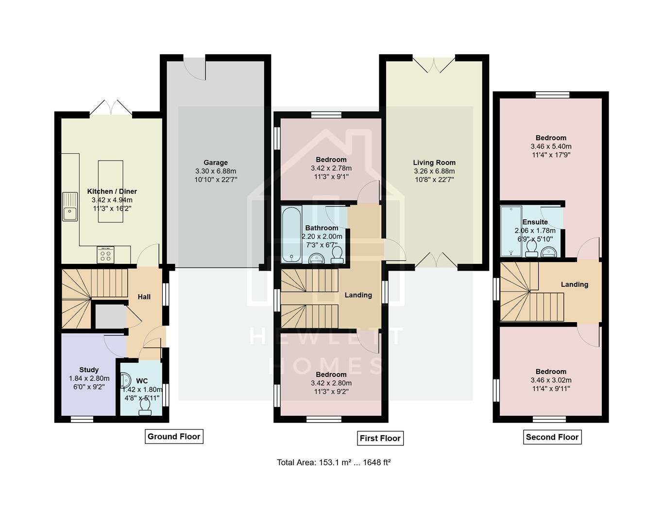 4, Bishop Path, Weston-Super-Mare floorplan