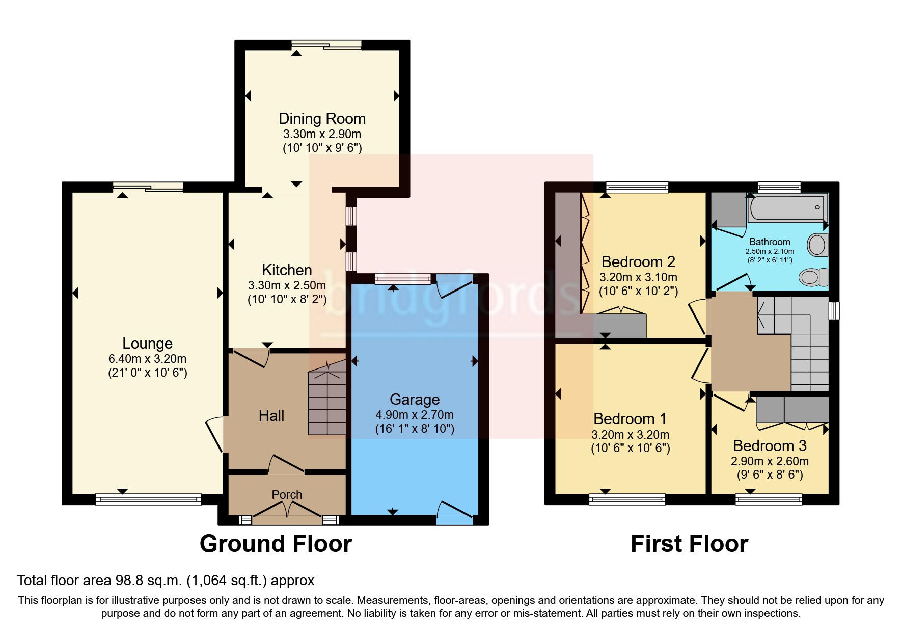 Myddleton Lane, Winwick, Warrington WA2, 3 bedroom semidetached house