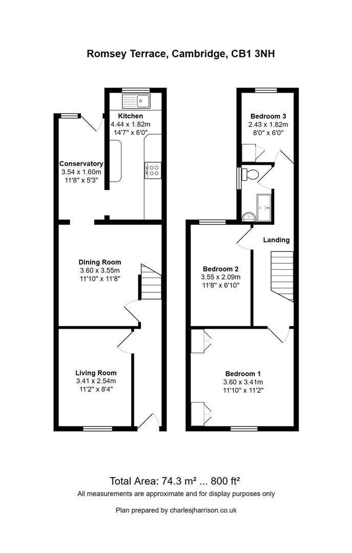 Romsey Terrace, Cambridge CB1, 3 bedroom terraced house for sale 64152203 PrimeLocation