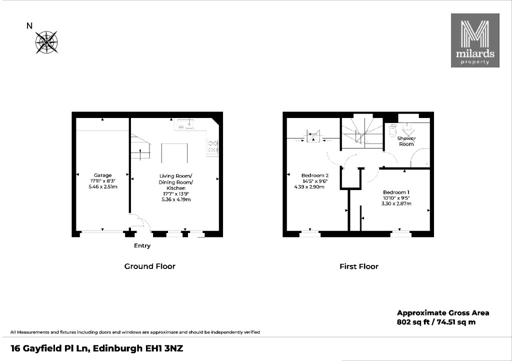 Gayfield Place Lane, New Town, Edinburgh, EH1 3NZ, Edinburgh floorplan