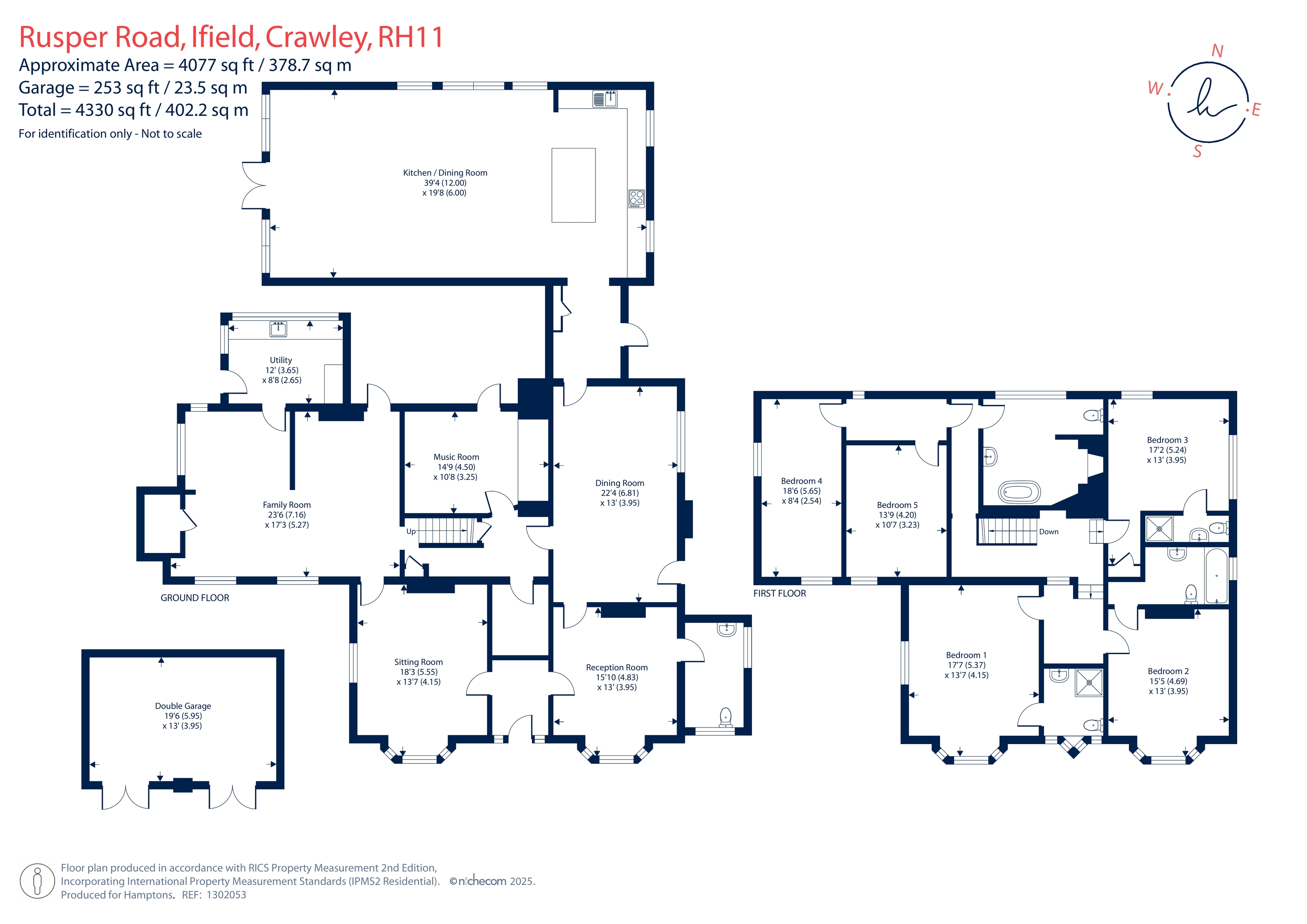 The Gate, Rusper Road, Ifield floorplan