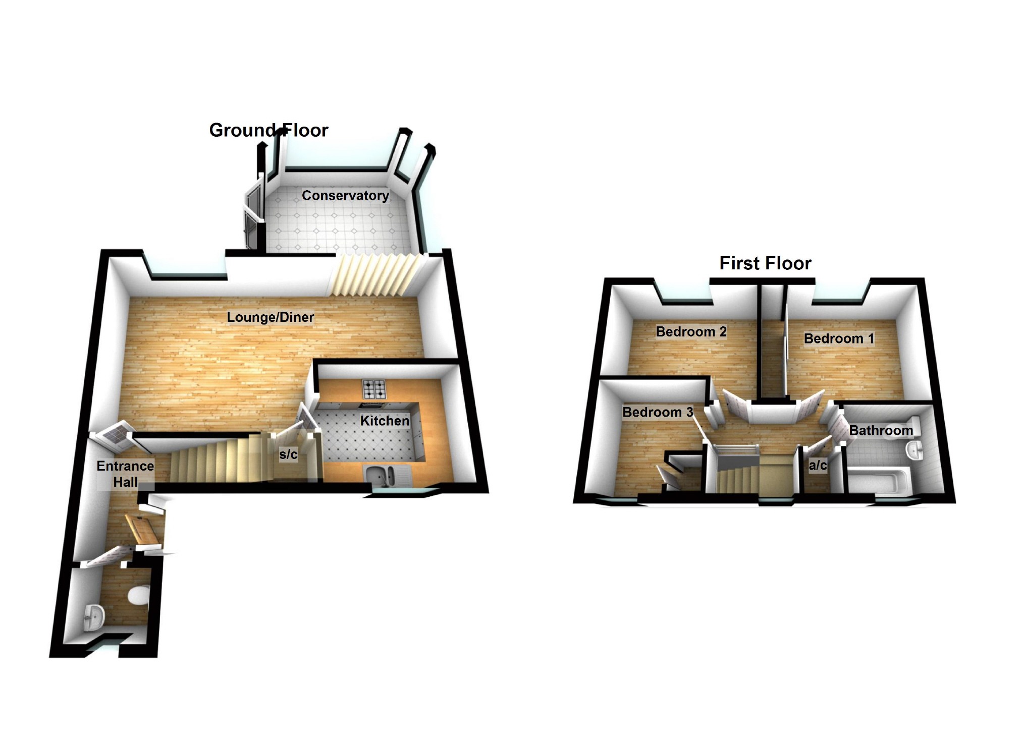 3 bed end terrace house for sale in Hayfield, Chells Manor, Stevenage