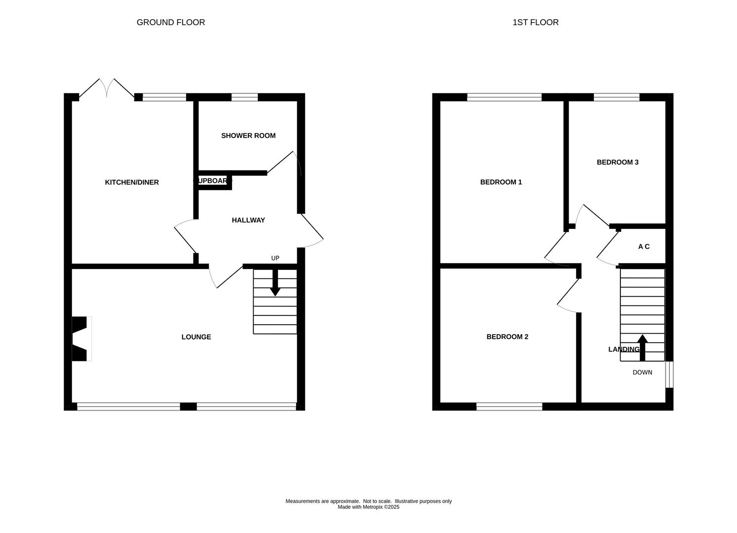 124, Watery Lane, Newent floorplan