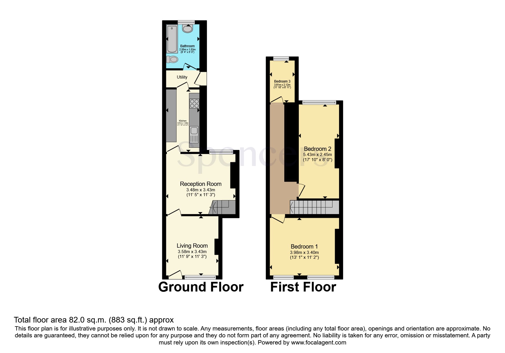 56, Bartholomew Street, Leicestershire floorplan