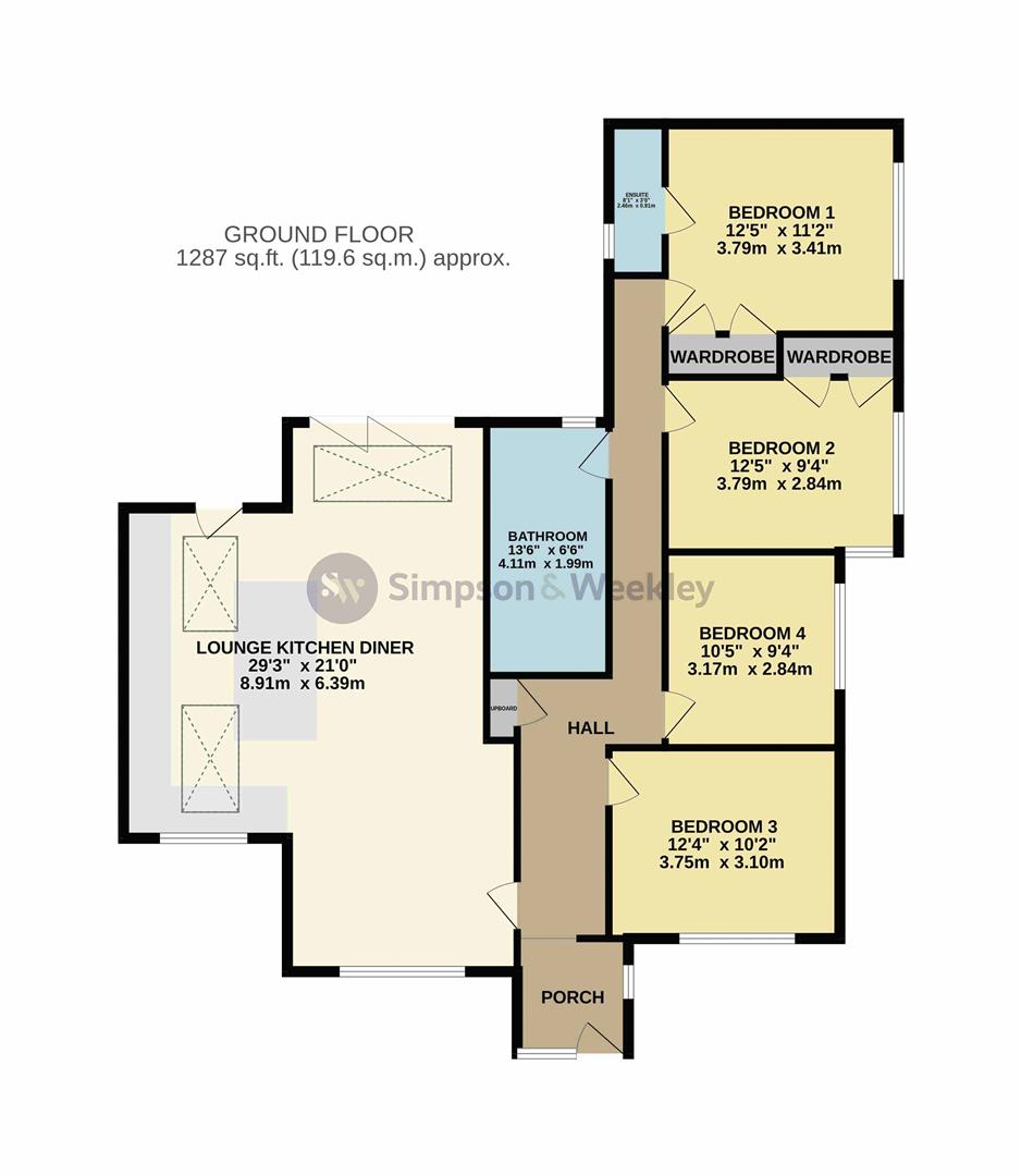 Elm Lodge, Kings Meadow Lane, Rushden floorplan