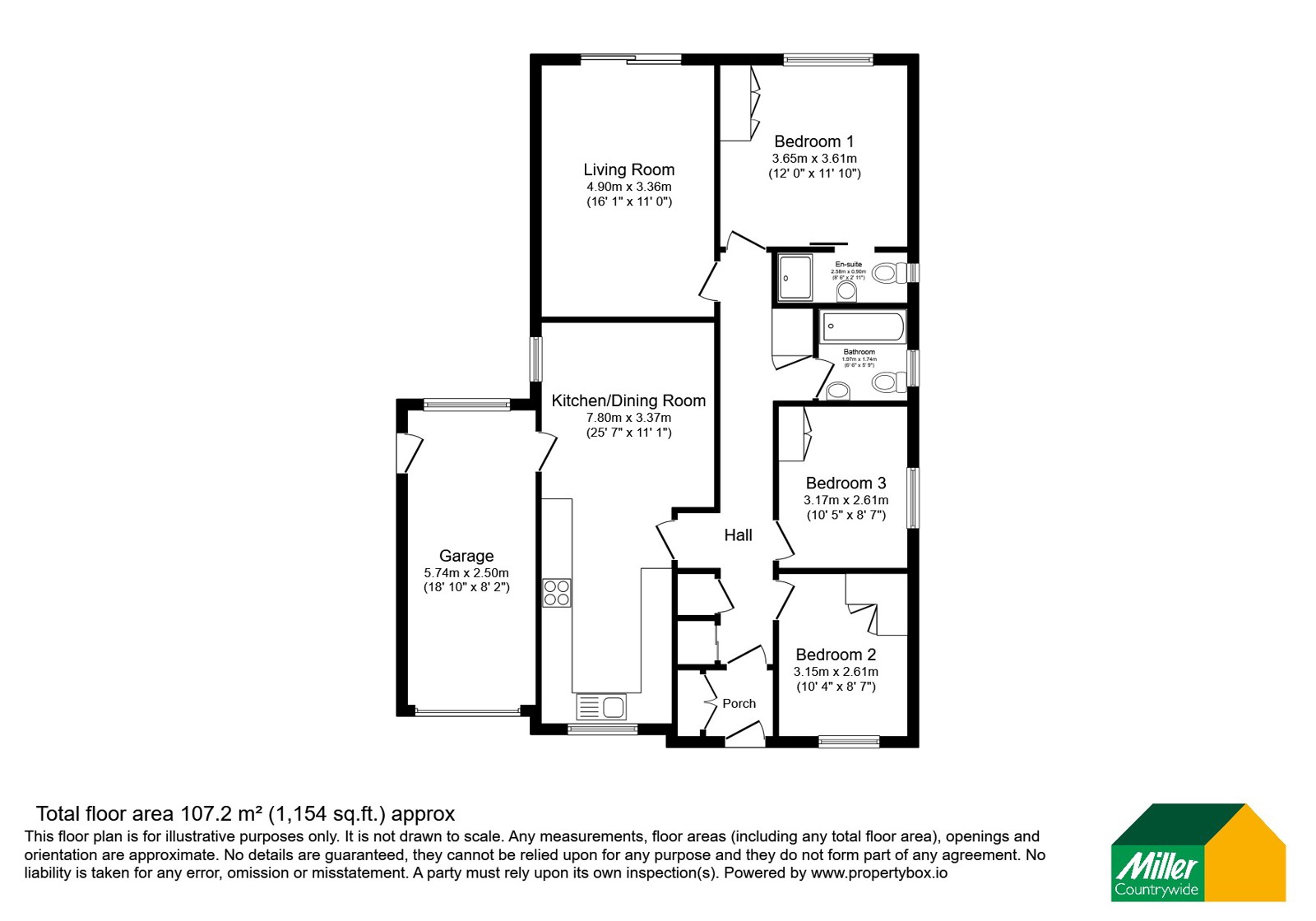 Lissadell,, Allen Park, Bodmin floorplan