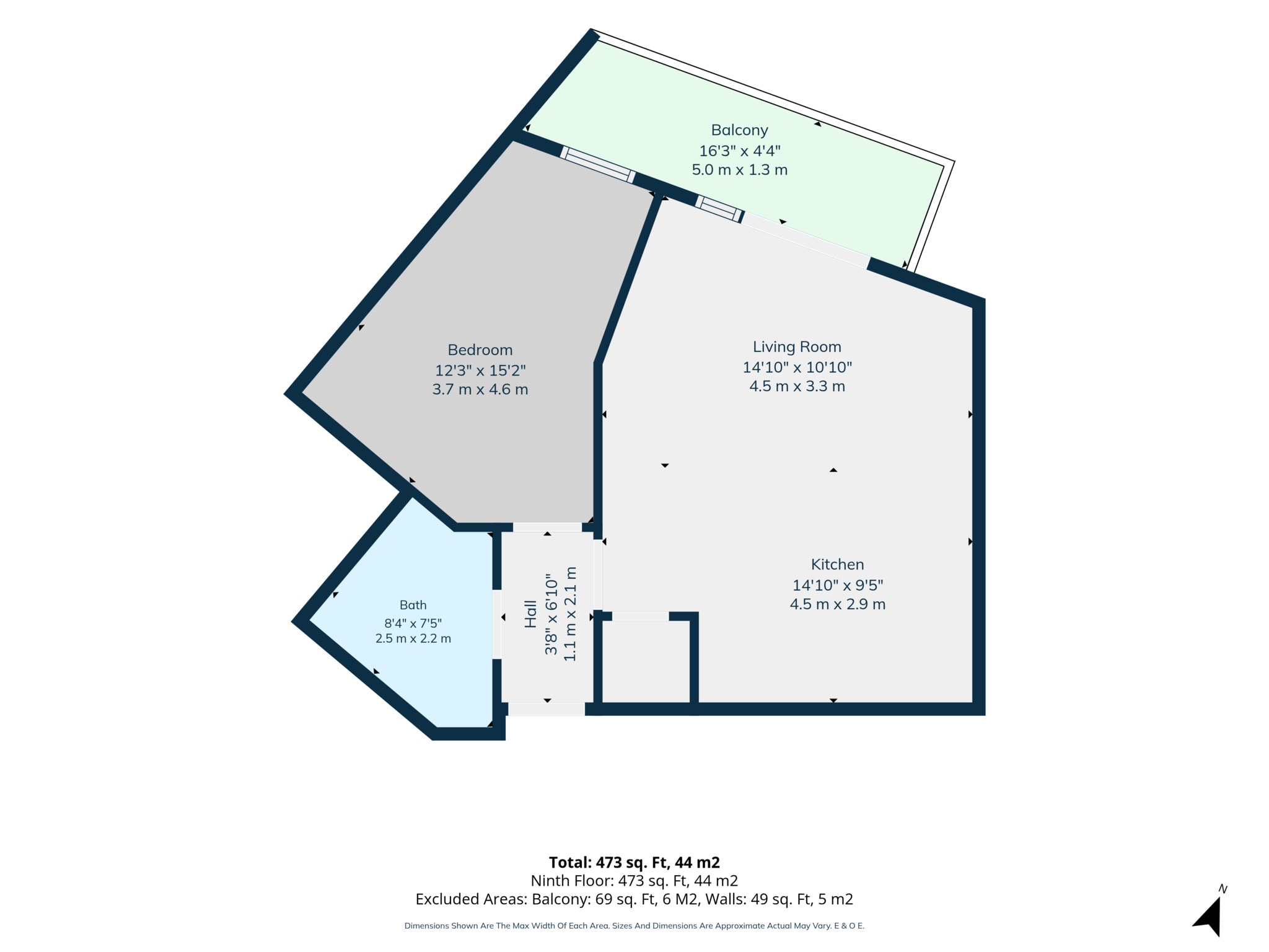 Gotts Road, Leeds floorplan
