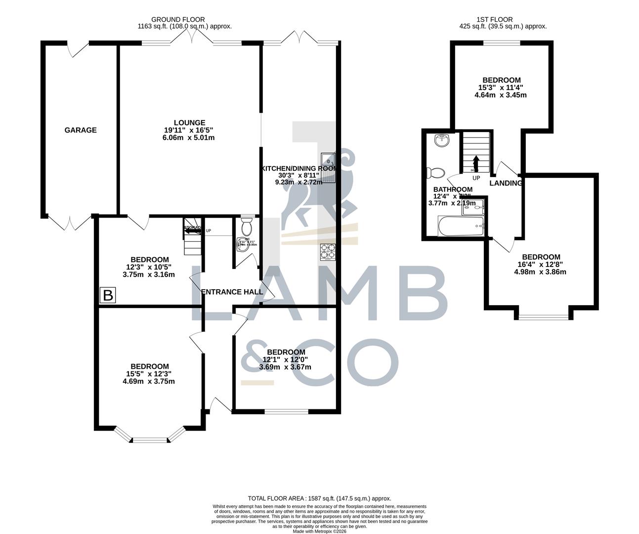 11, Canterbury Road, Holland-On-Sea floorplan