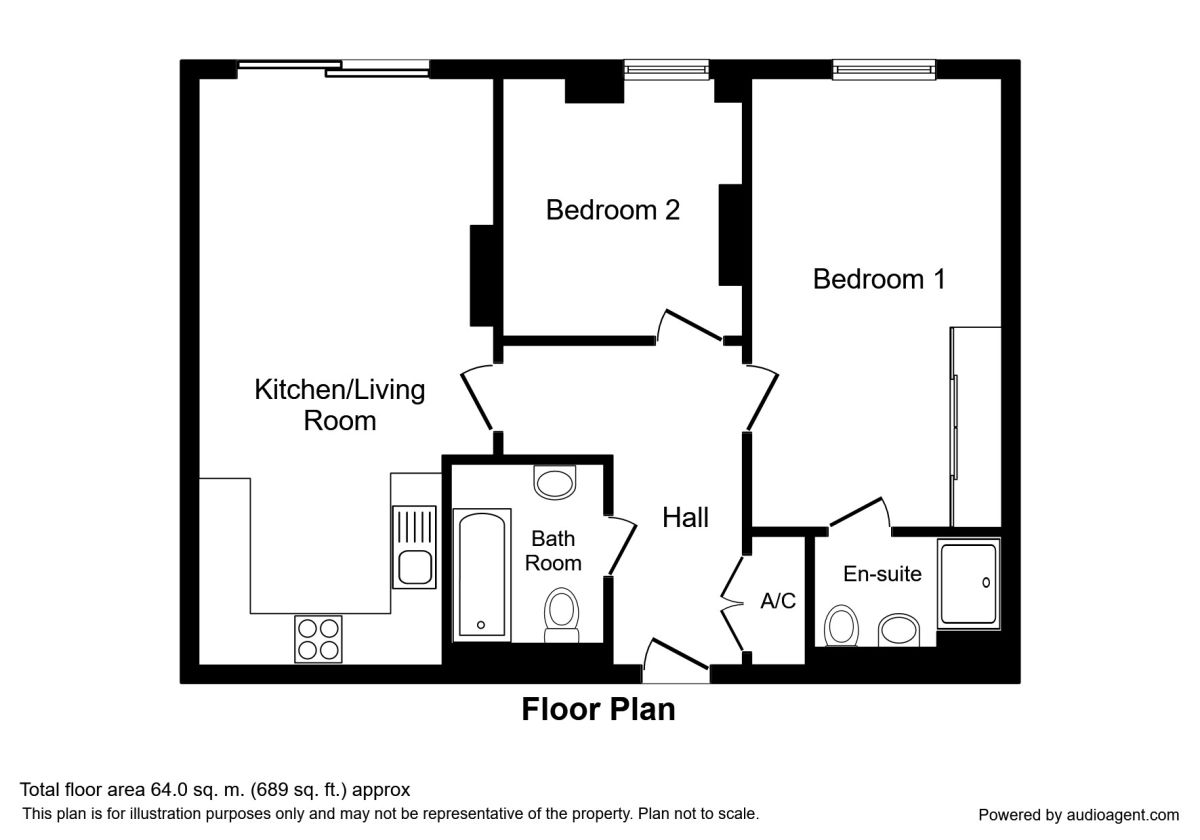 2 Bedrooms Flat for sale in Newfoundland Way, Portishead, Bristol BS20