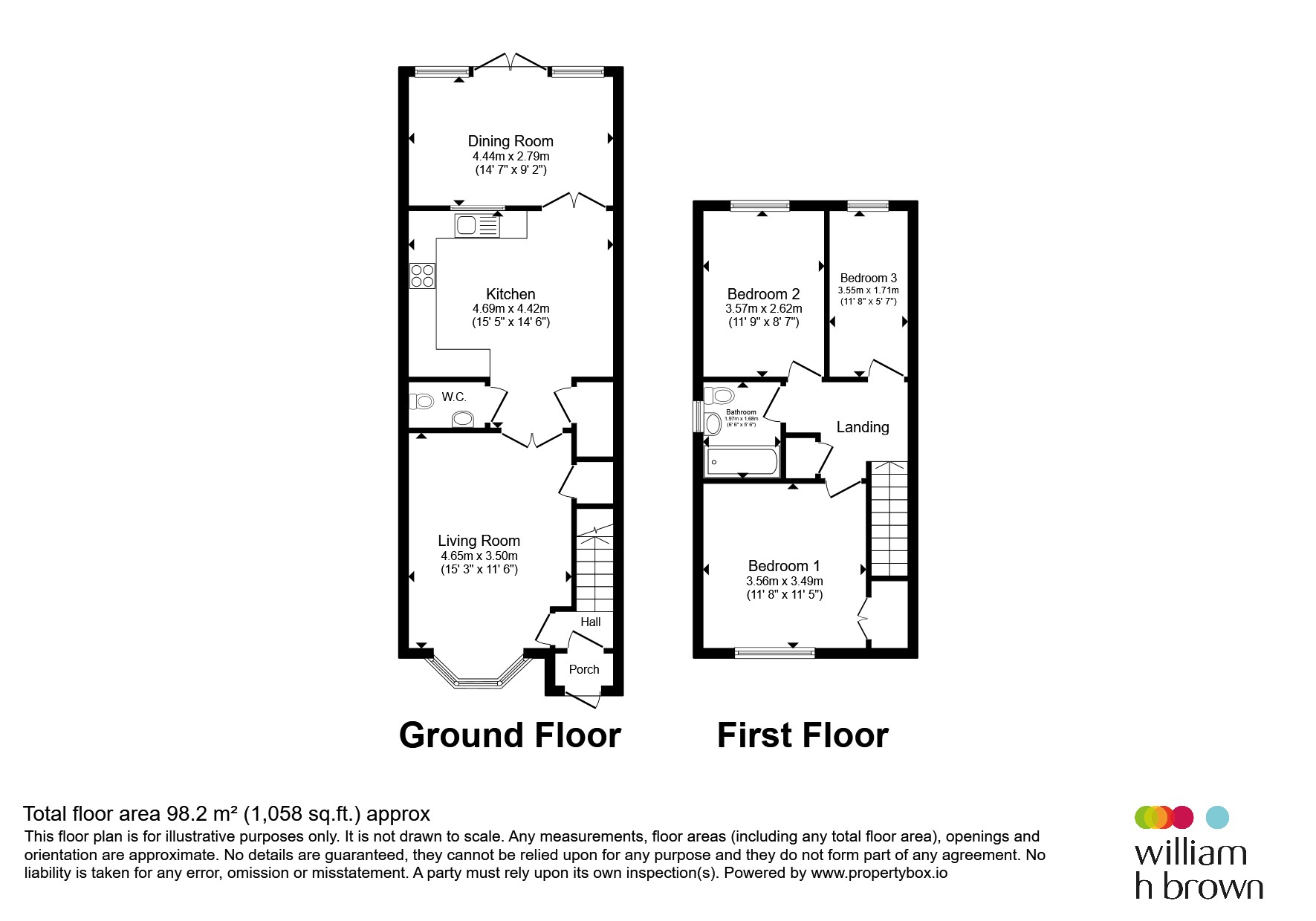 4, Queens Row, Sheffield floorplan