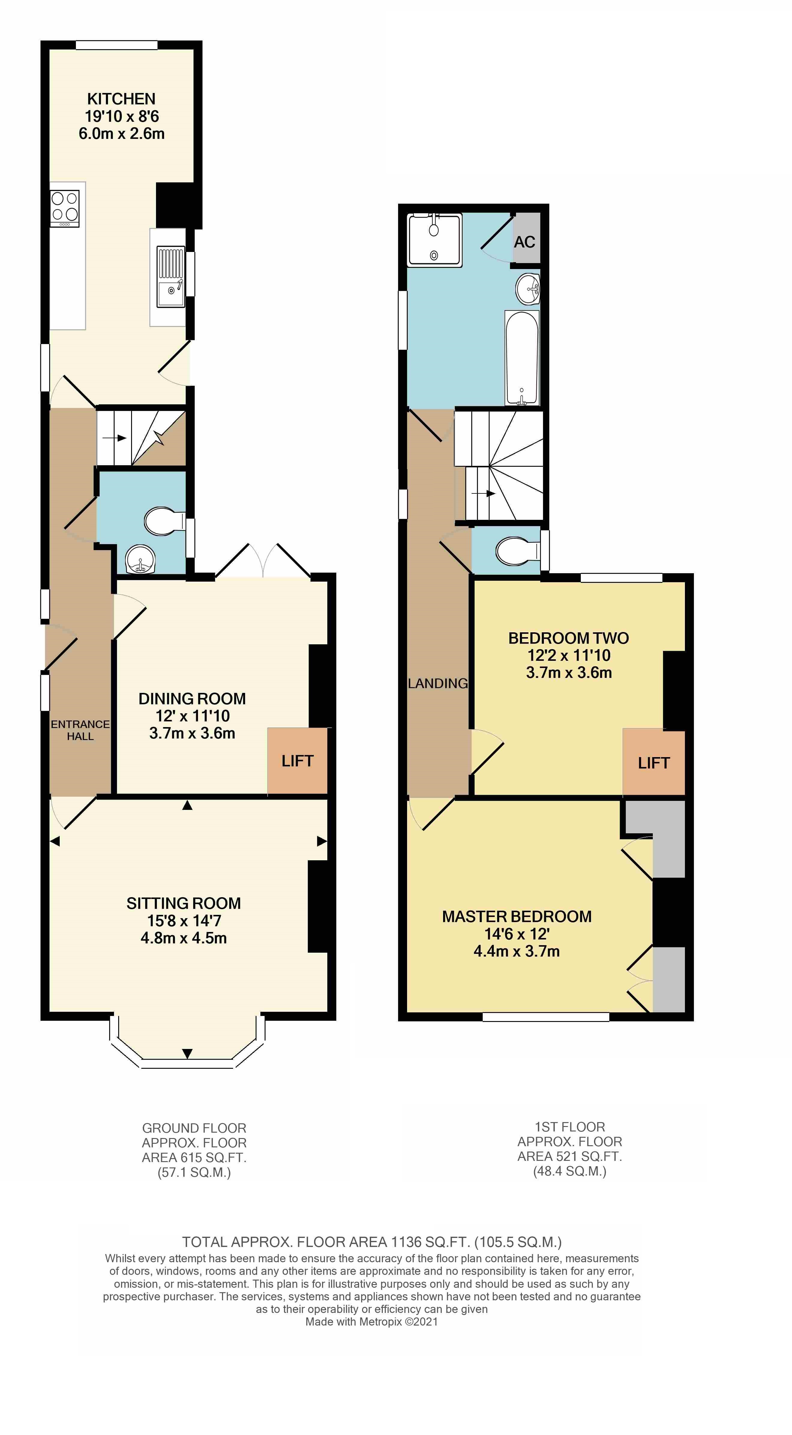 Alexandra Road, Beccles, Suffolk NR34, 2 bedroom semidetached house