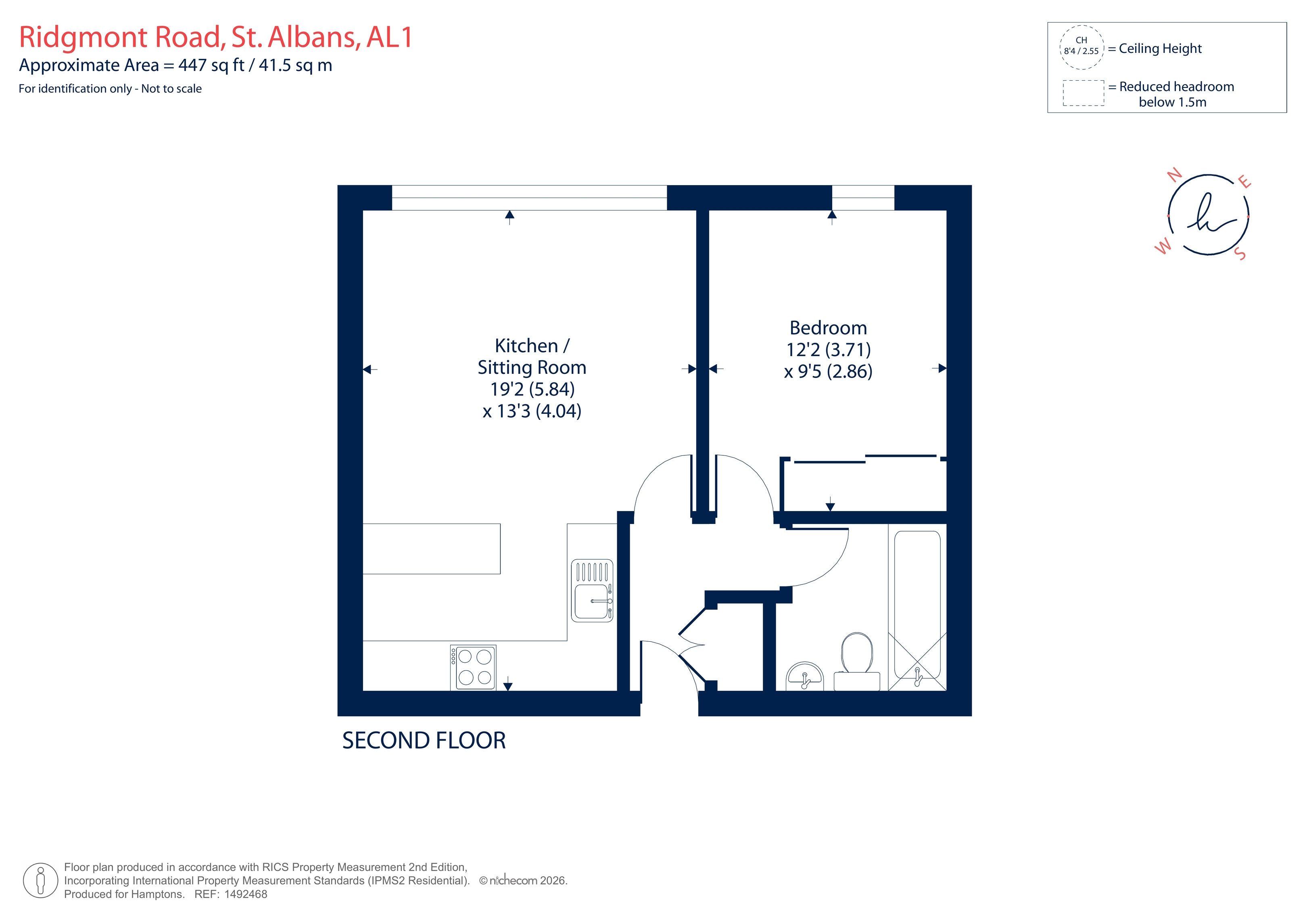 Apartment 28, Ridgmont Plaza, 36, Ridgmont Road, ST. ALBANS floorplan