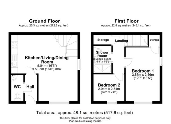 95, Vespasian Way, Lincoln floorplan