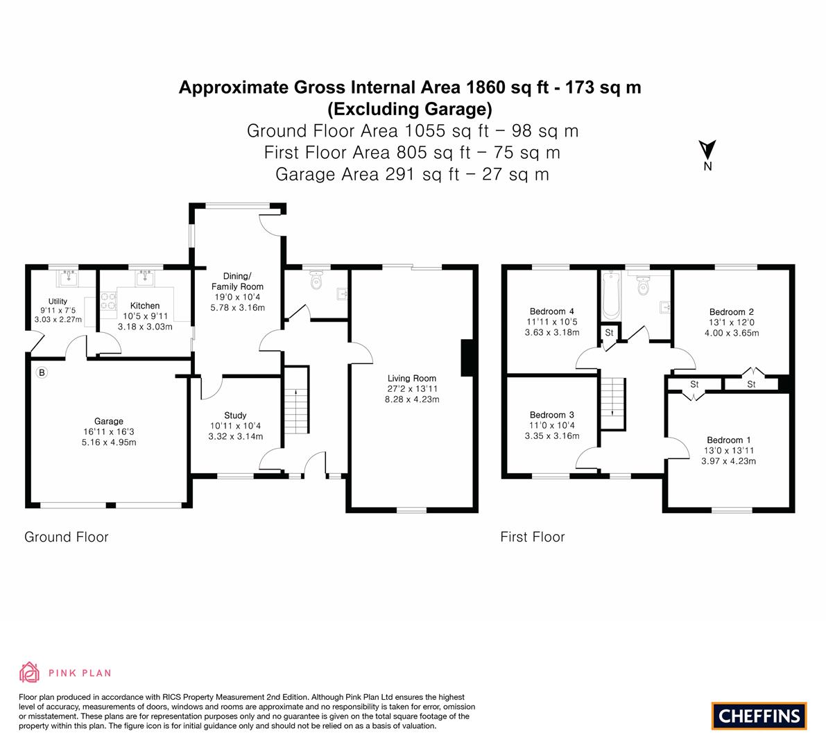 2, The Brambles, Balsham floorplan