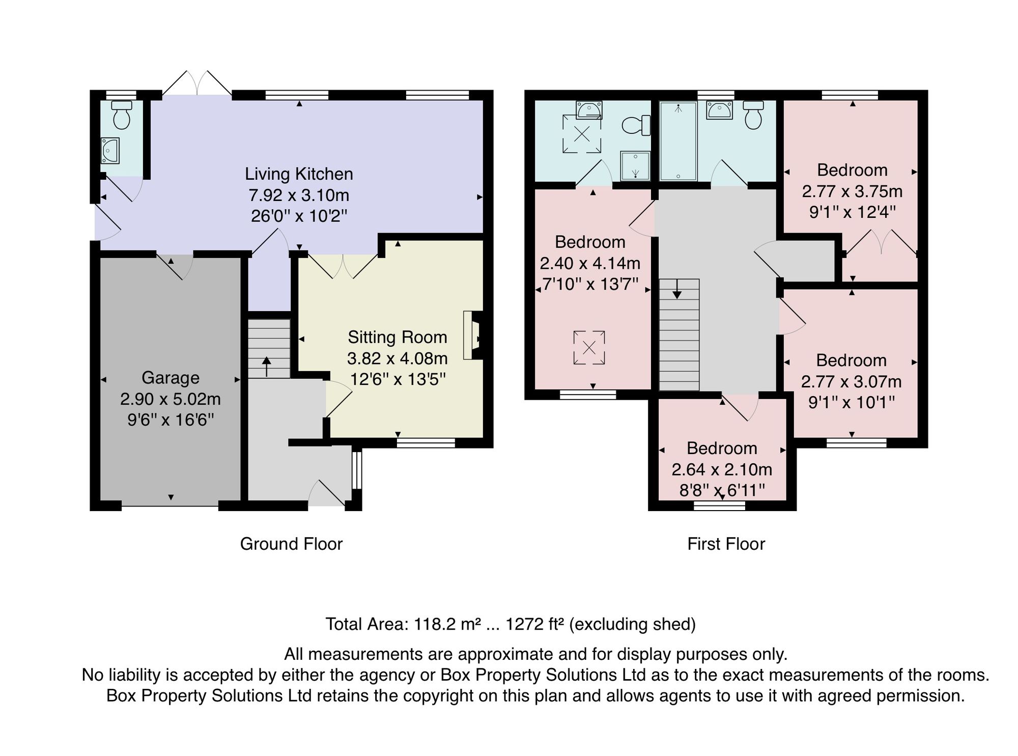 8 Angelica Close, Harrogate floorplan