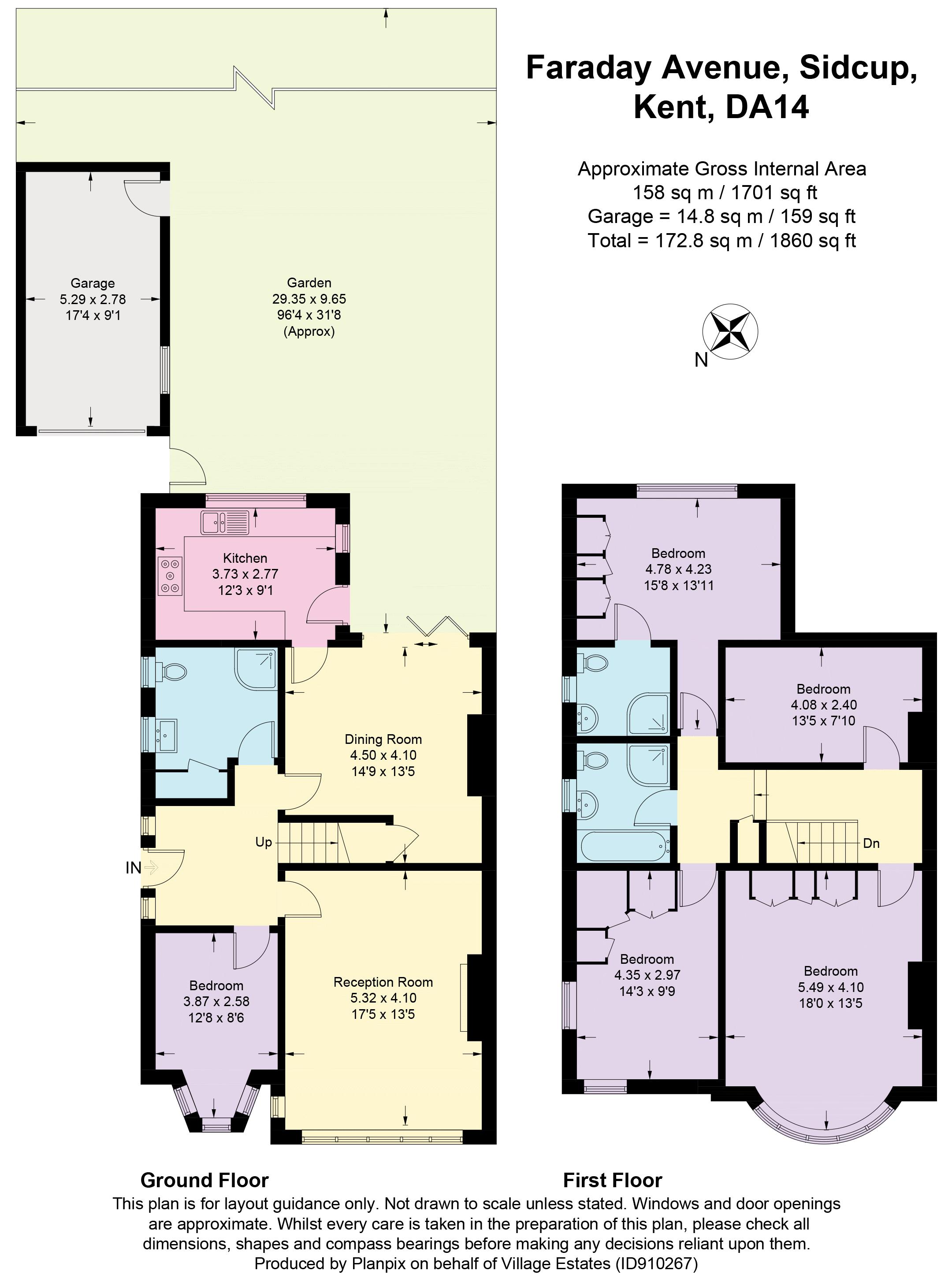 Faraday Avenue, Sidcup DA14, 4 bedroom semidetached house for sale