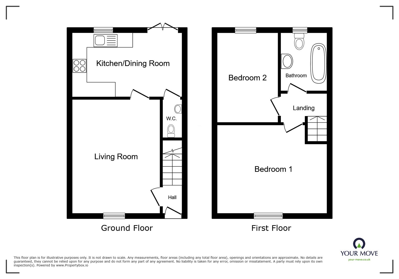 14, Chimes Bank, Cumbria floorplan