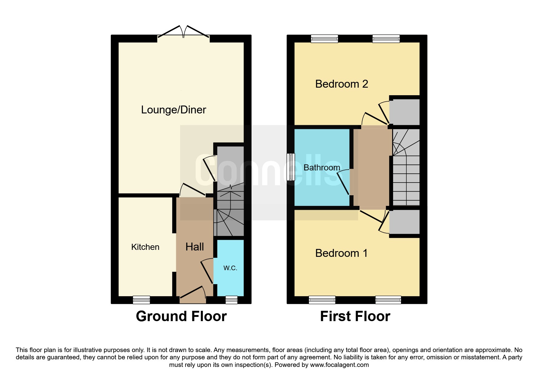 15, Gardeners Way, Southam floorplan