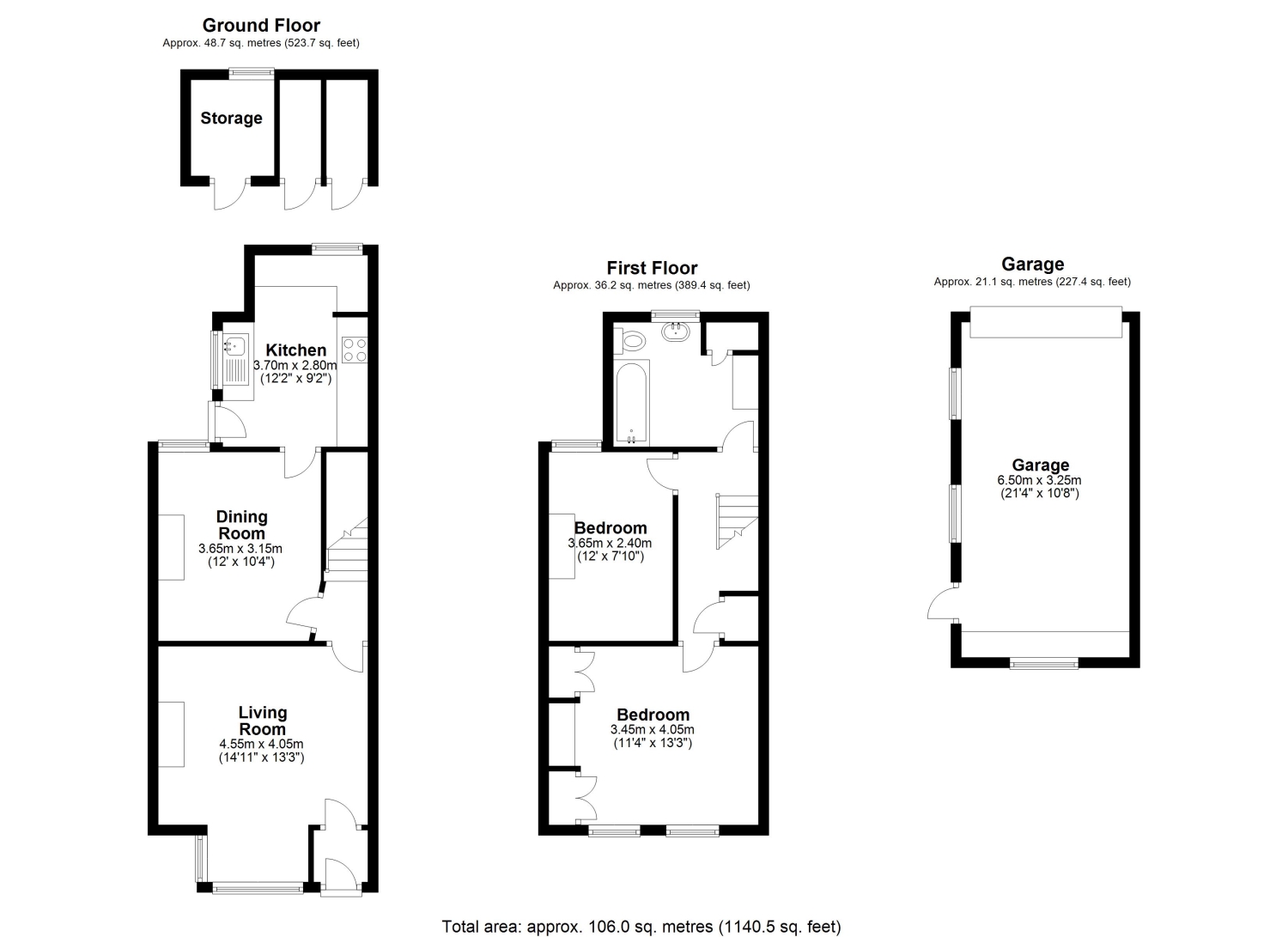 10, South Avenue, Egham floorplan
