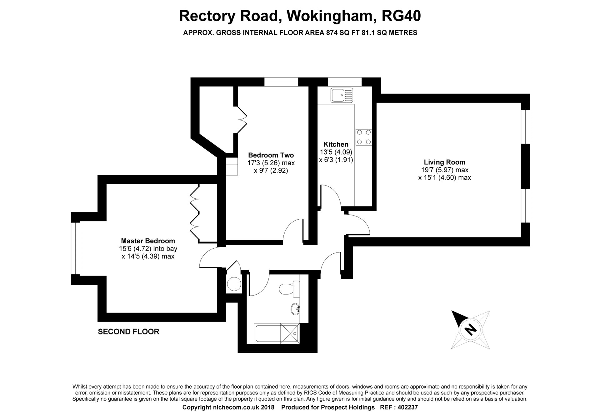 2 Bedrooms Flat to rent in Woodstock, Rectory Road, Wokingham, Berkshire RG40