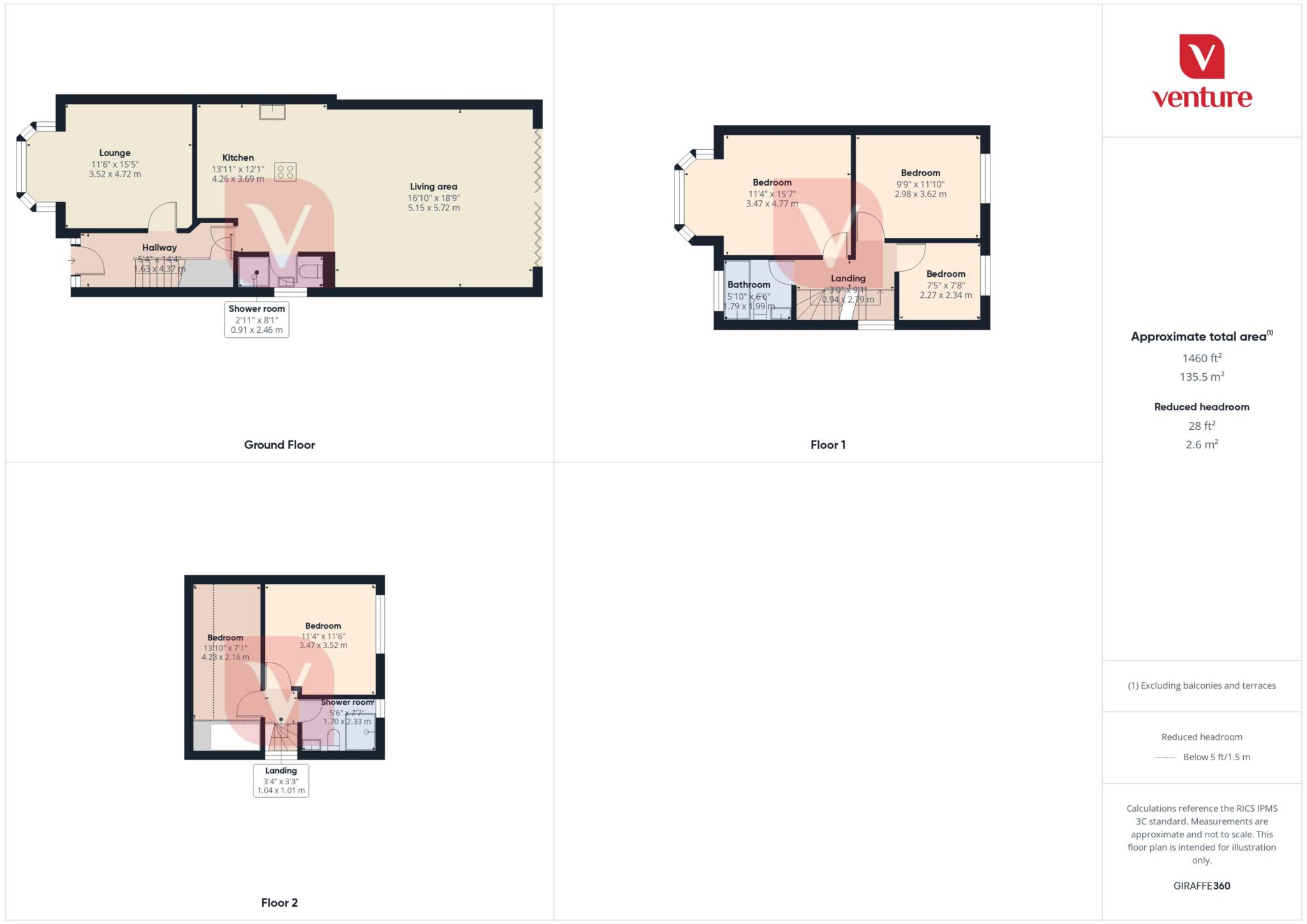 282, Crawley Green Road, Luton floorplan