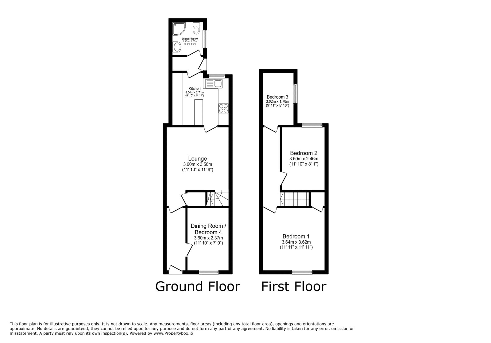 25, Eversley Road, Staffordshire floorplan