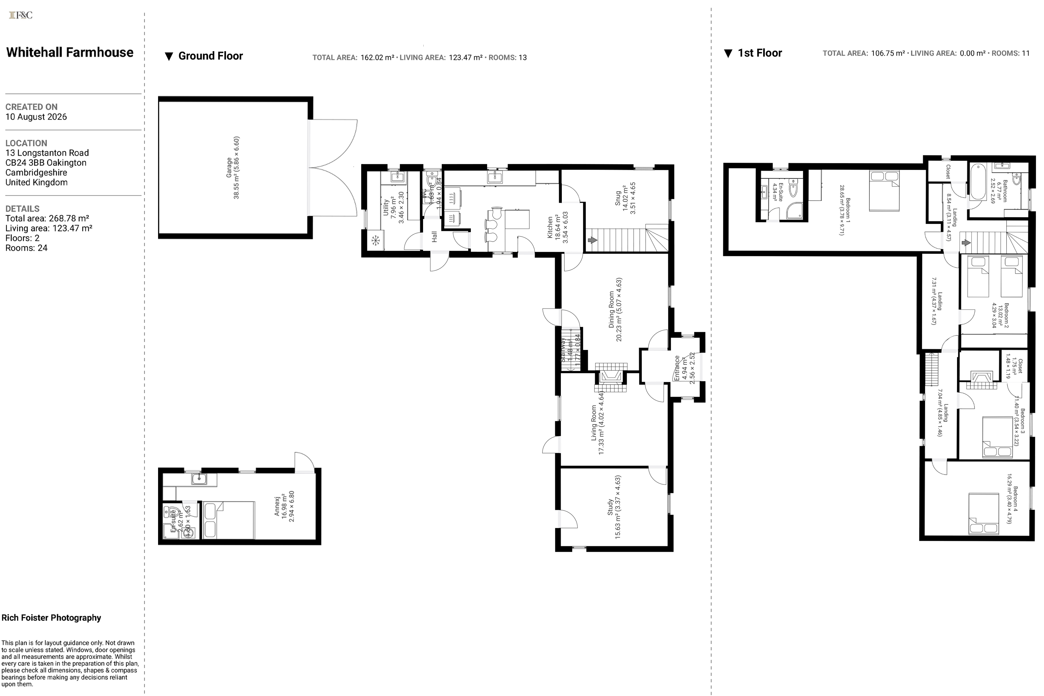 Longstanton Road, Cambridgeshire floorplan