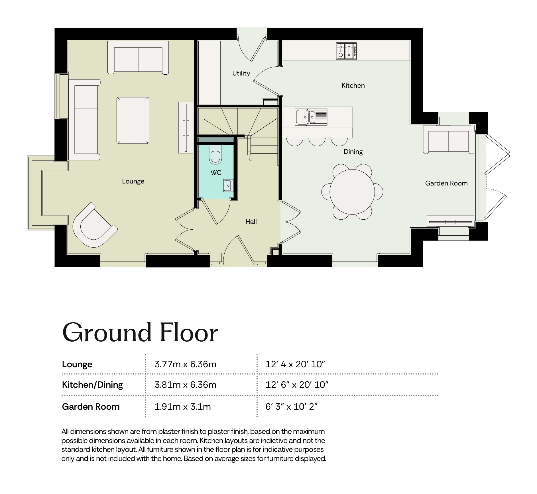 100, Richmond Way, HULL floorplan