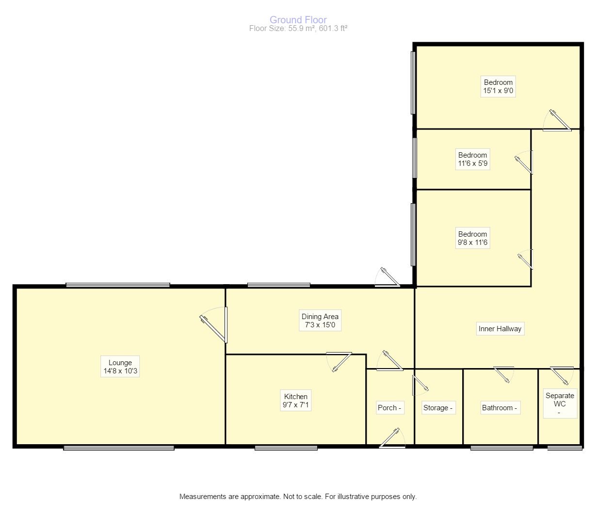 3 Bedrooms Bungalow for sale in Tanfields, Skelmersdale WN8