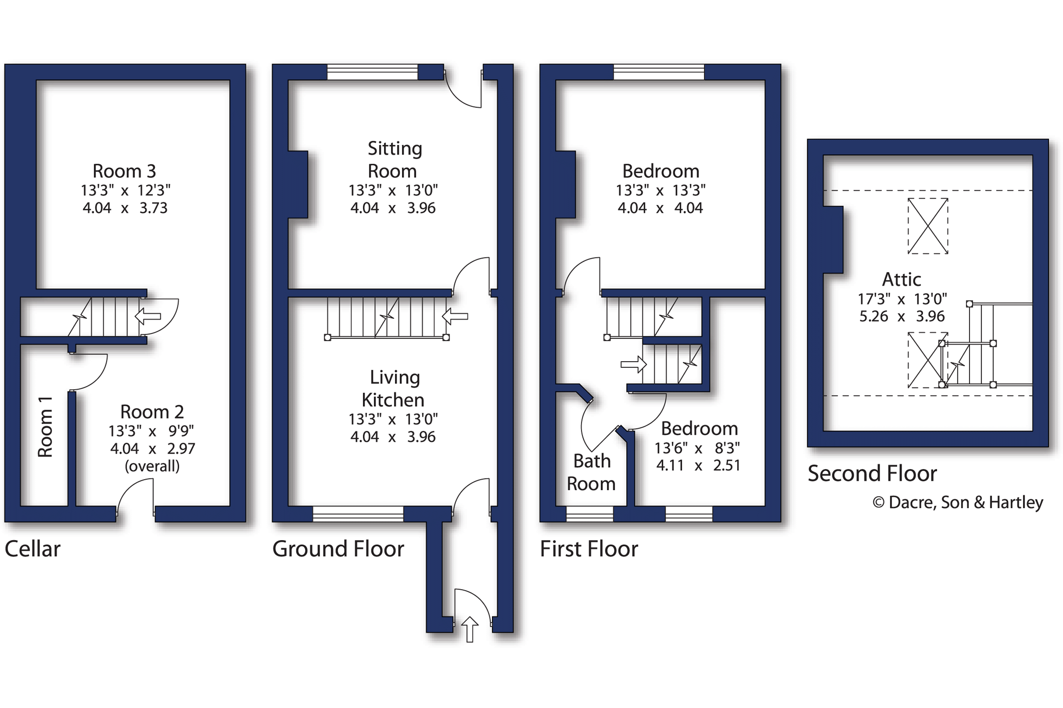 97, Albion Street, West Yorkshire floorplan