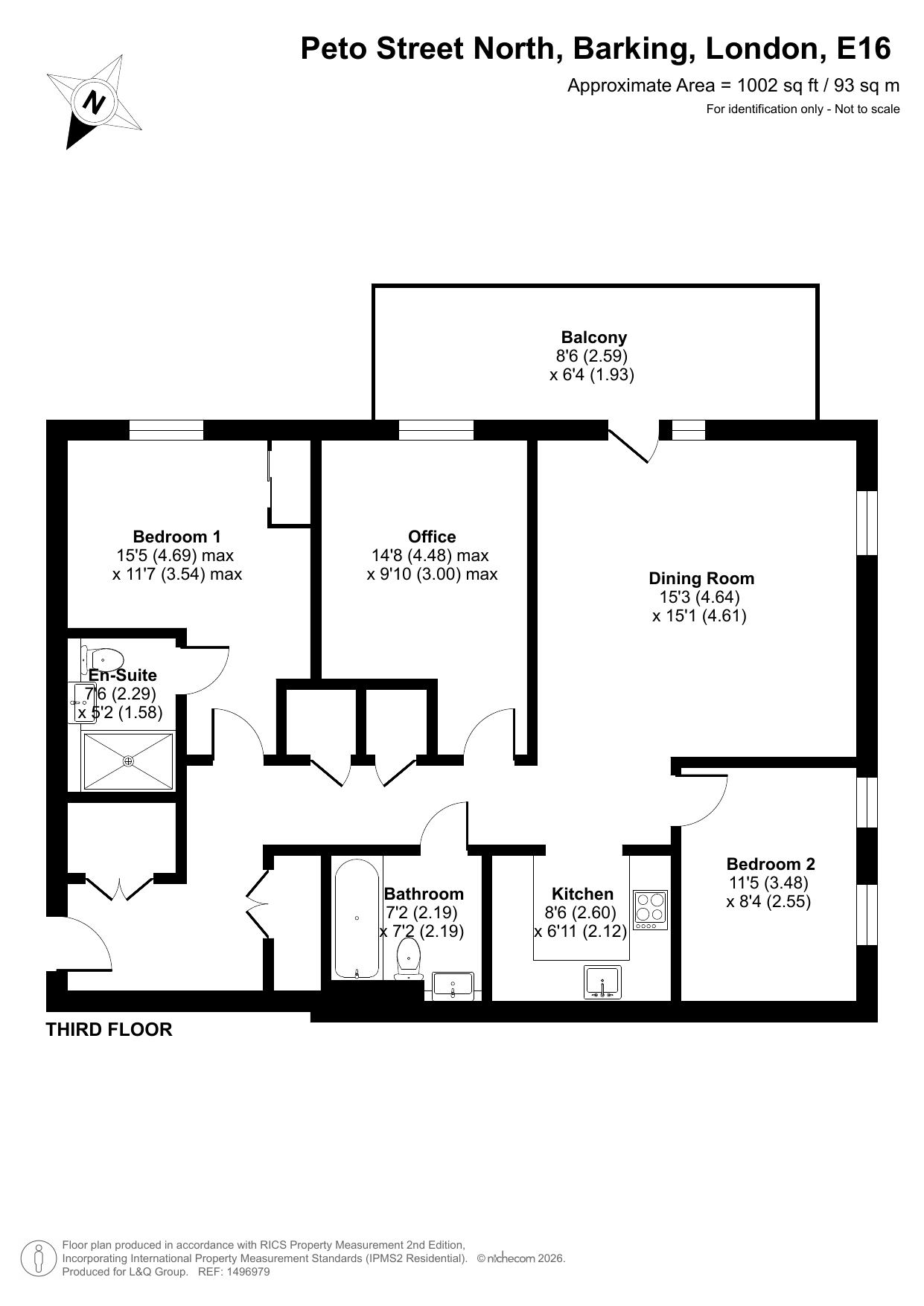 9 Peto Street North, Canning Town floorplan