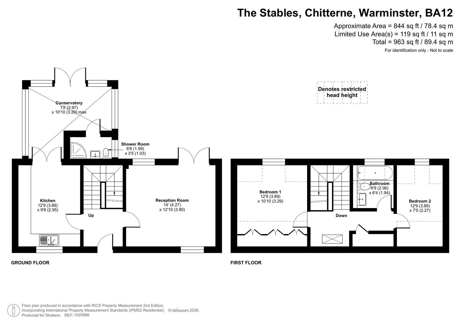 4, The Stables, Warminster floorplan