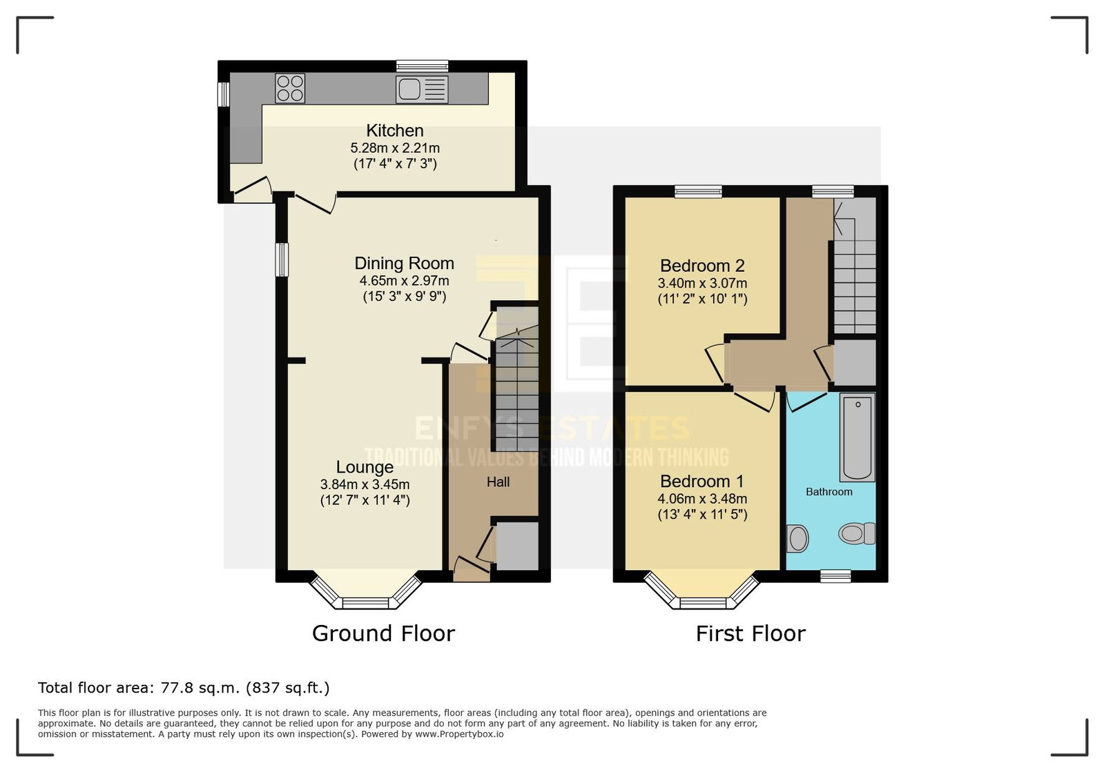 Conwy Old Road, Penmaenmawr floorplan