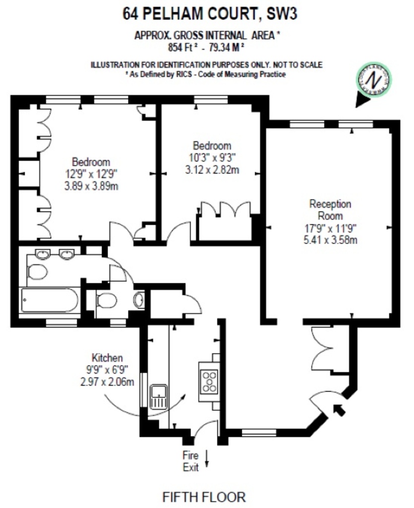 2 Bedrooms Flat to rent in Fulham Road, London SW3