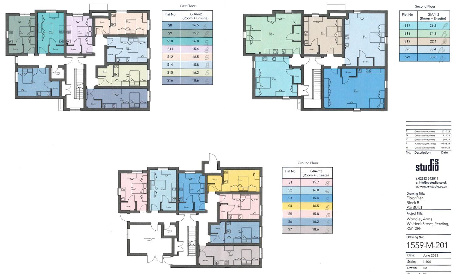 Block B, Charndon Close, Reading floorplan