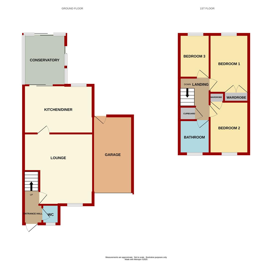 3, Cedar Way, Coleford floorplan