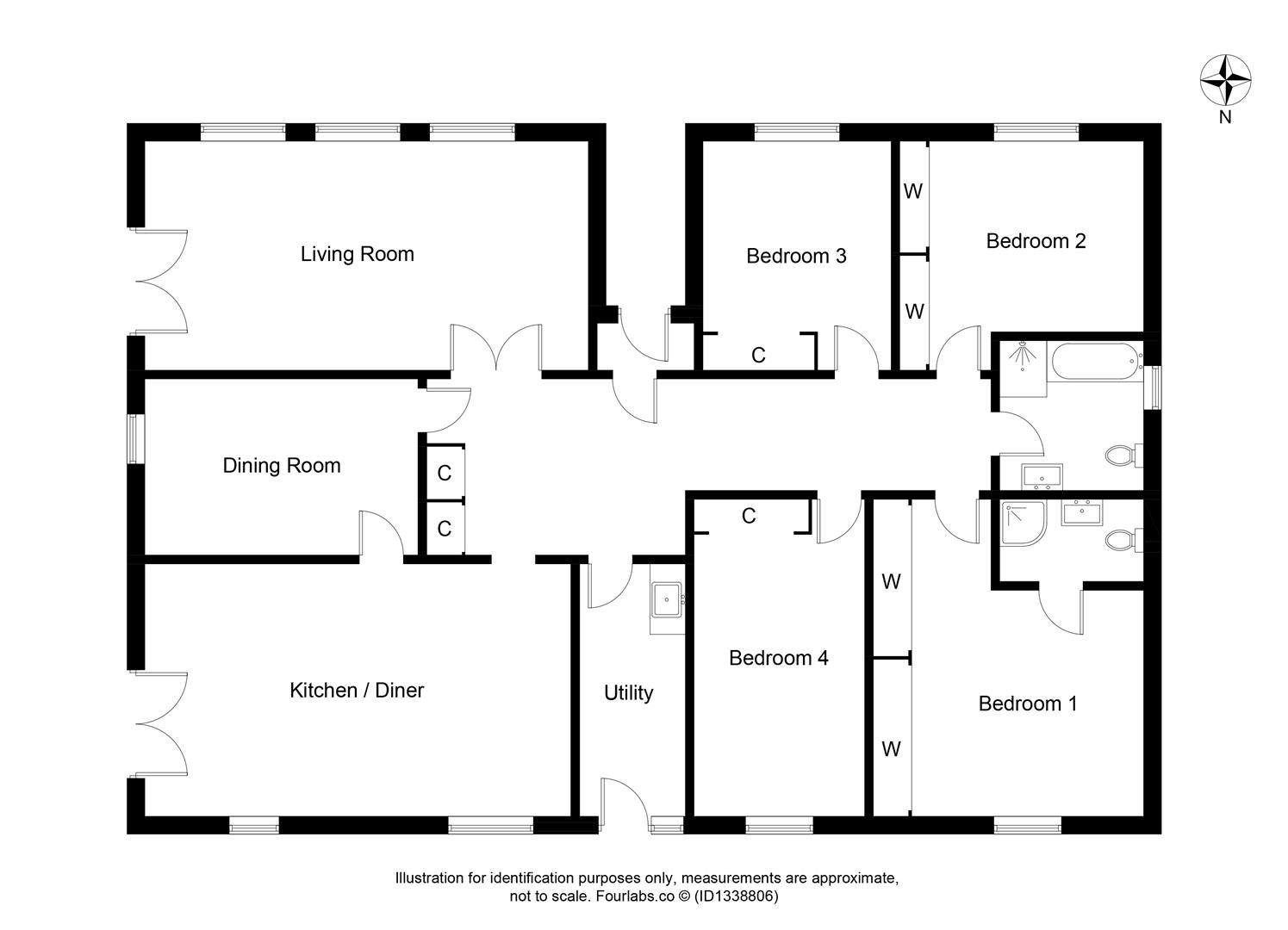 Cala-Na-Sonais, Craig Na Gower Avenue, Aviemore floorplan