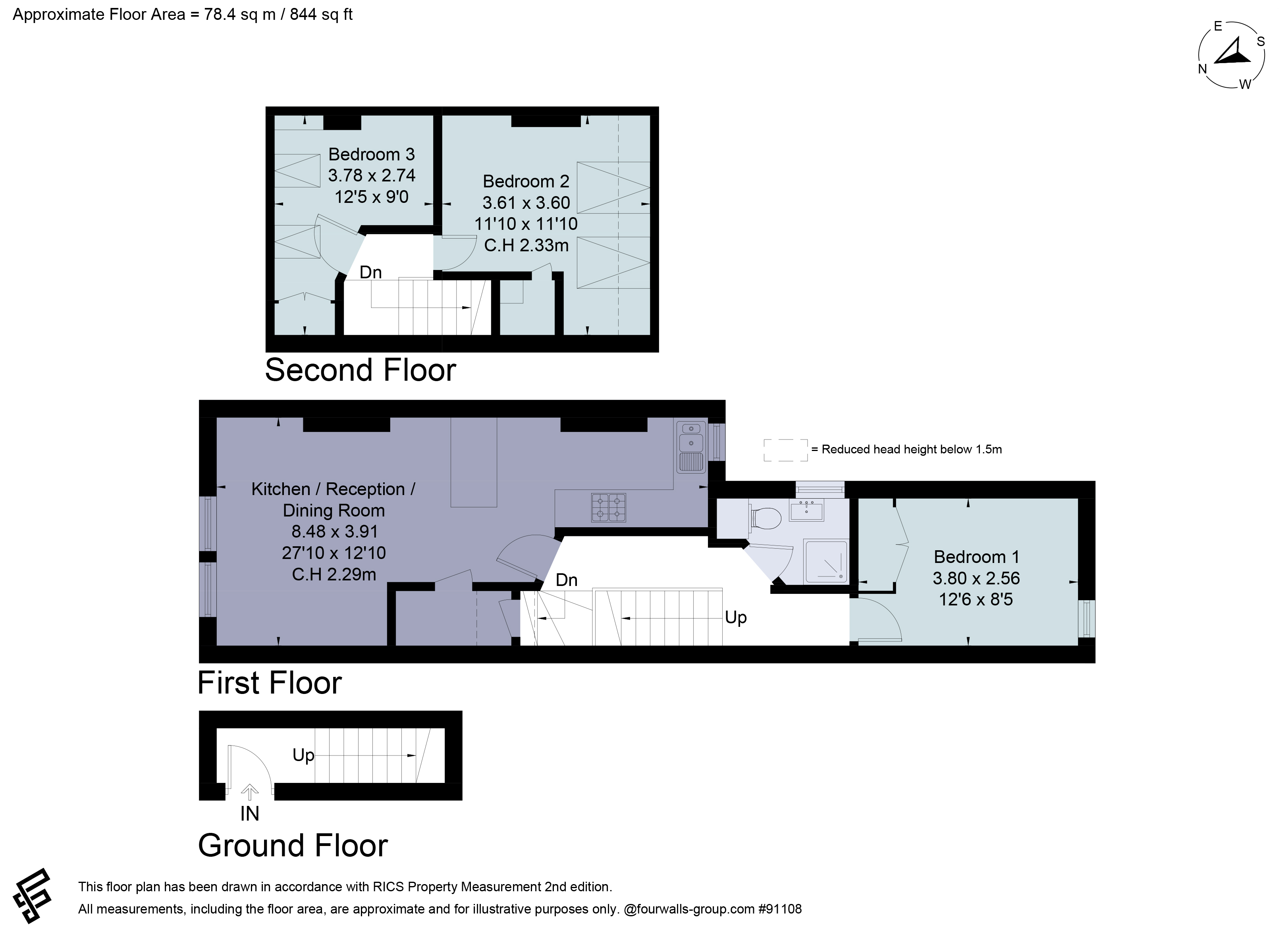 131, Putney Bridge Road, London floorplan